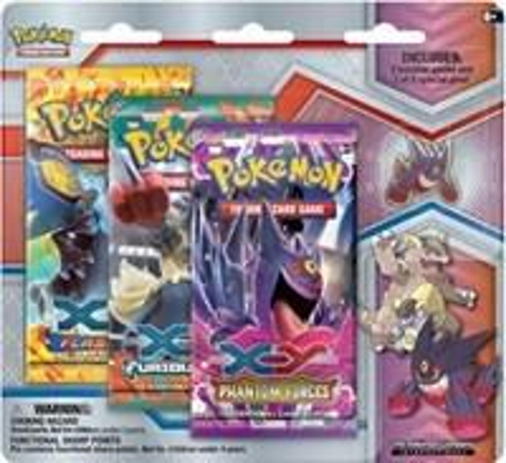 Product image for Phantom Forces Collector's Pin 3 Pack Blister [Mega Gengar]