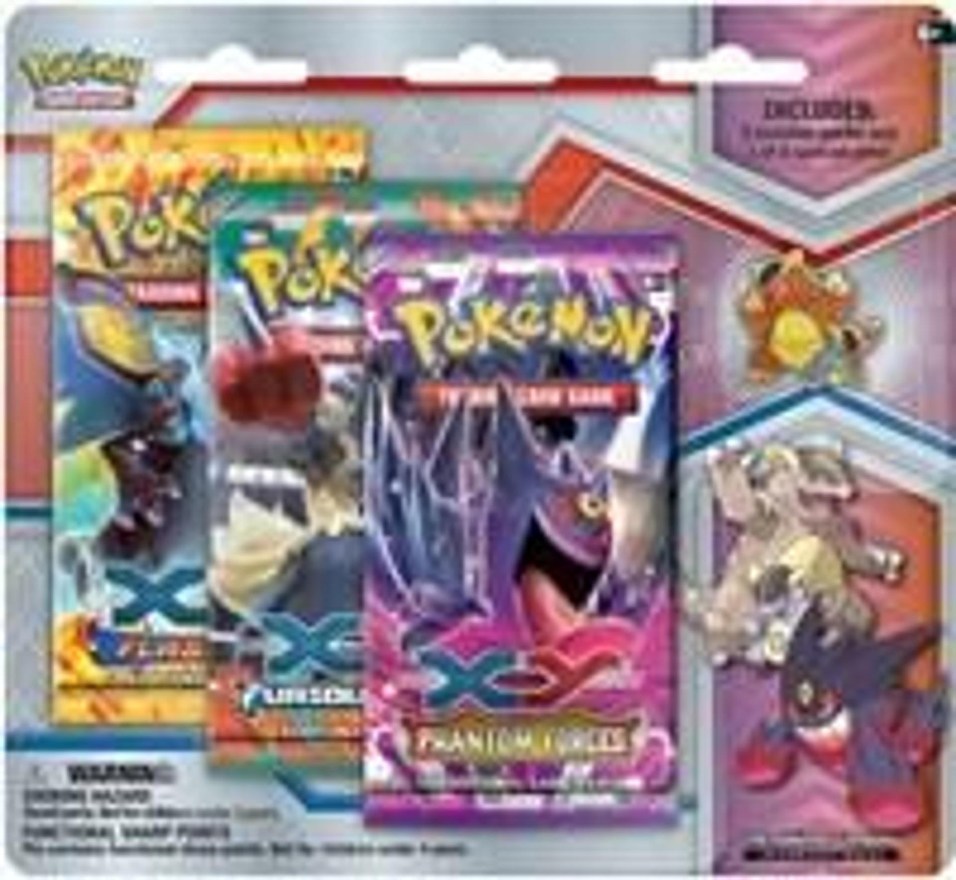 Product image for Phantom Forces Collector's Pin 3 Pack Blister [Mega Kangaskhan]