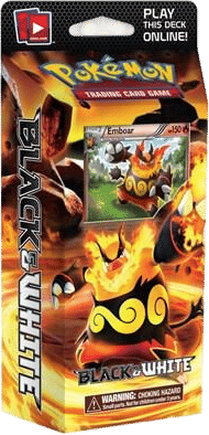 Black & White Theme Deck - "Red Frenzy" [Emboar] — Black and White — Pokemon