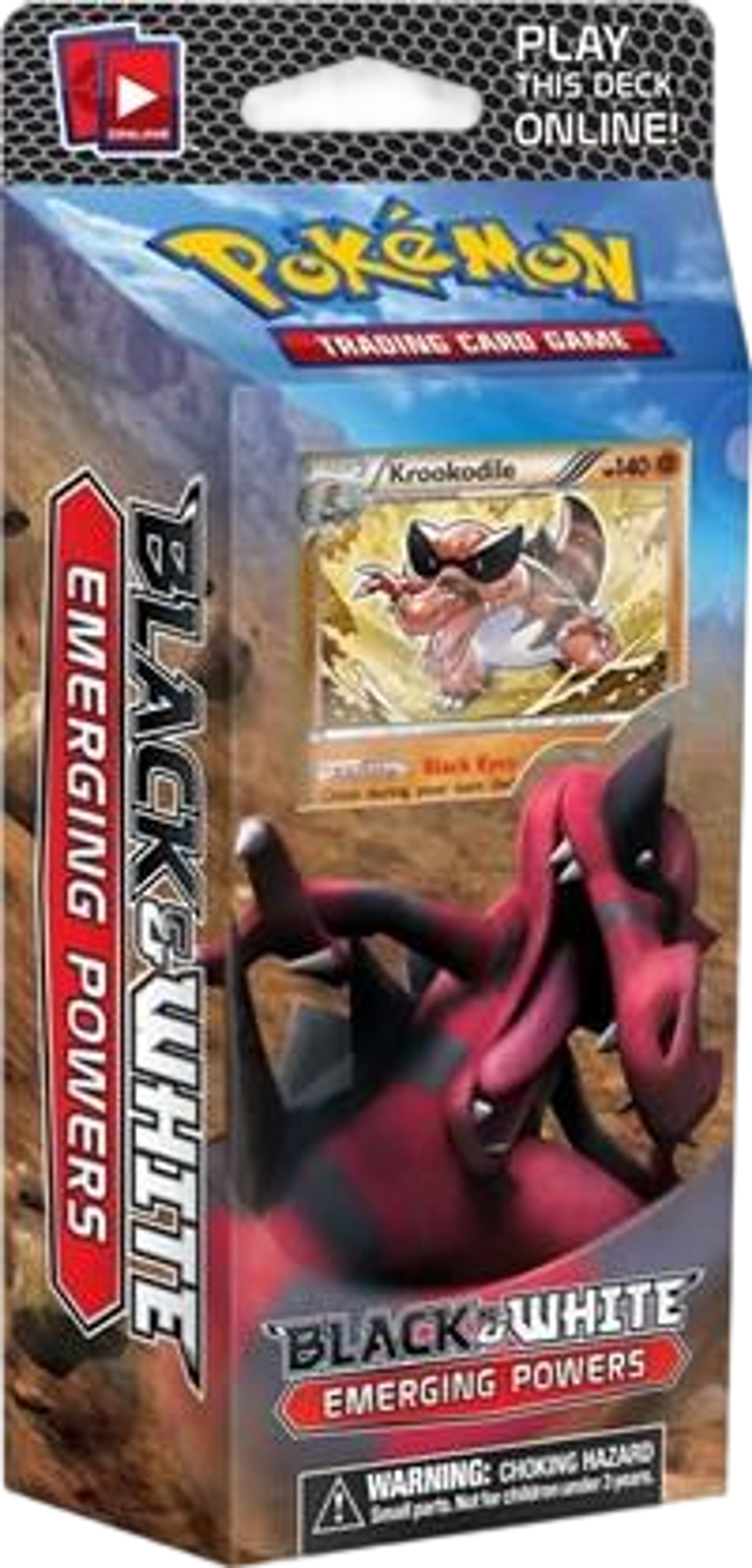 Product image for Emerging Powers Theme Deck - "Power Play" [Krookodile]