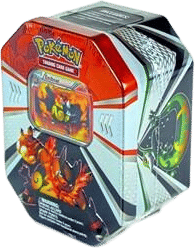 Evolved Battle Action Tin [Emboar] — Emerging Powers — Pokemon