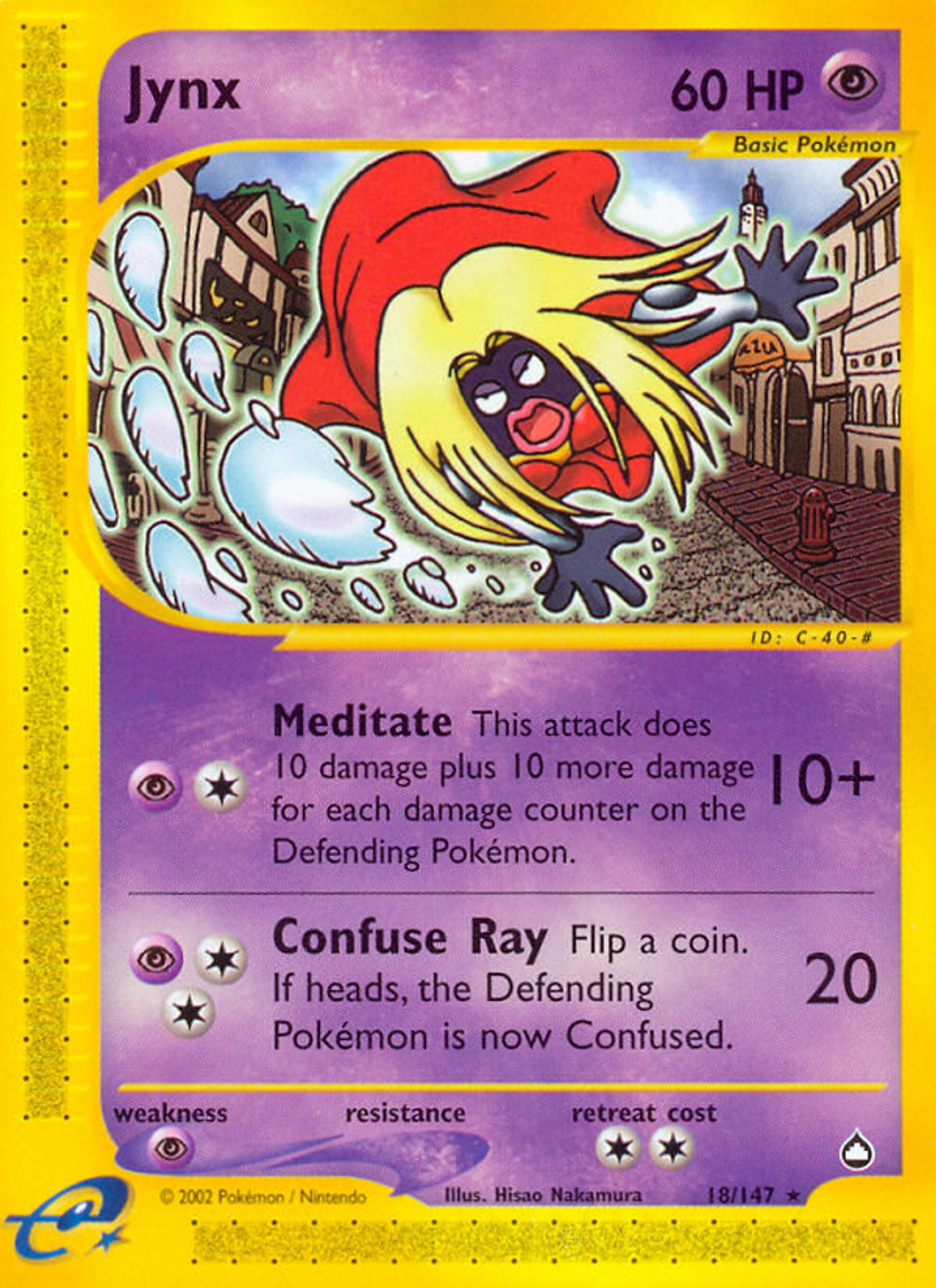 Jynx — Aquapolis — Pokemon