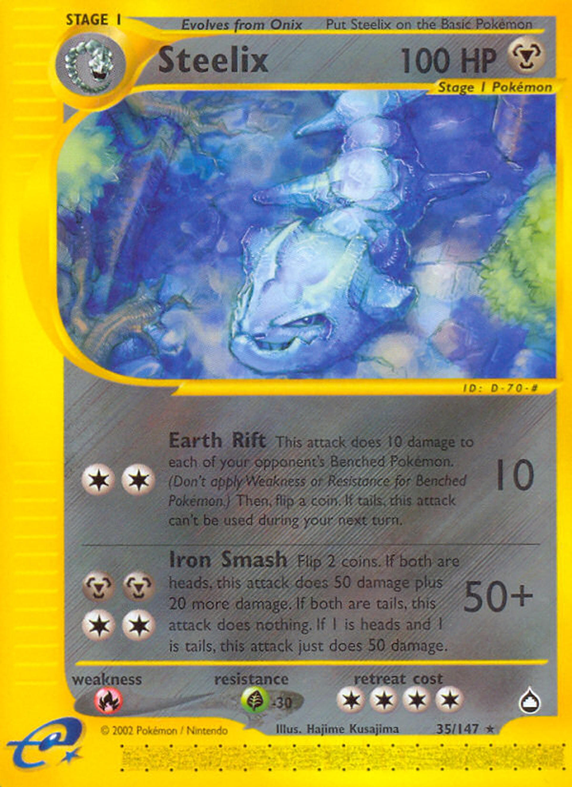 Steelix — Aquapolis — Pokémon
