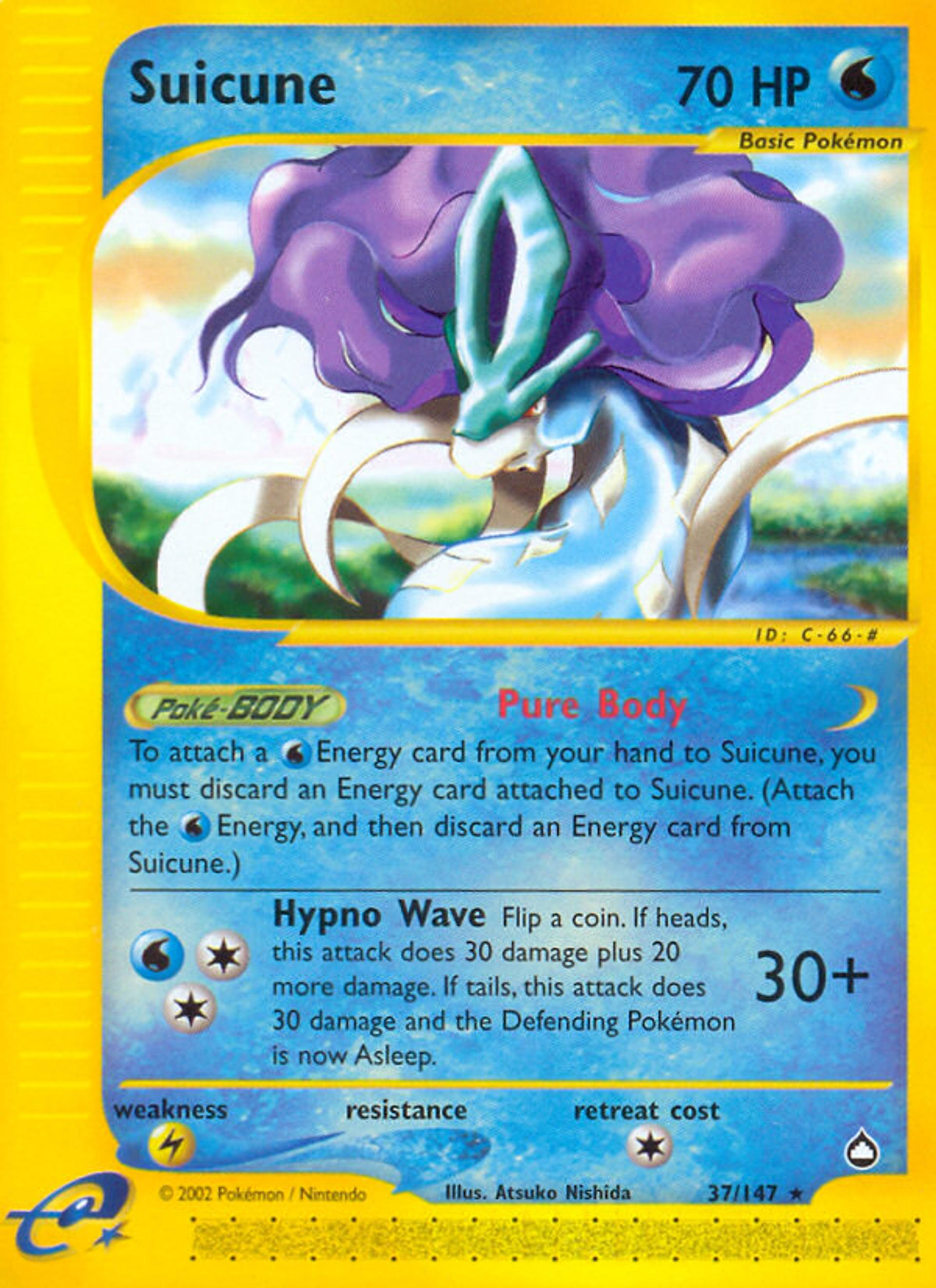 Suicune — Aquapolis — Pokémon