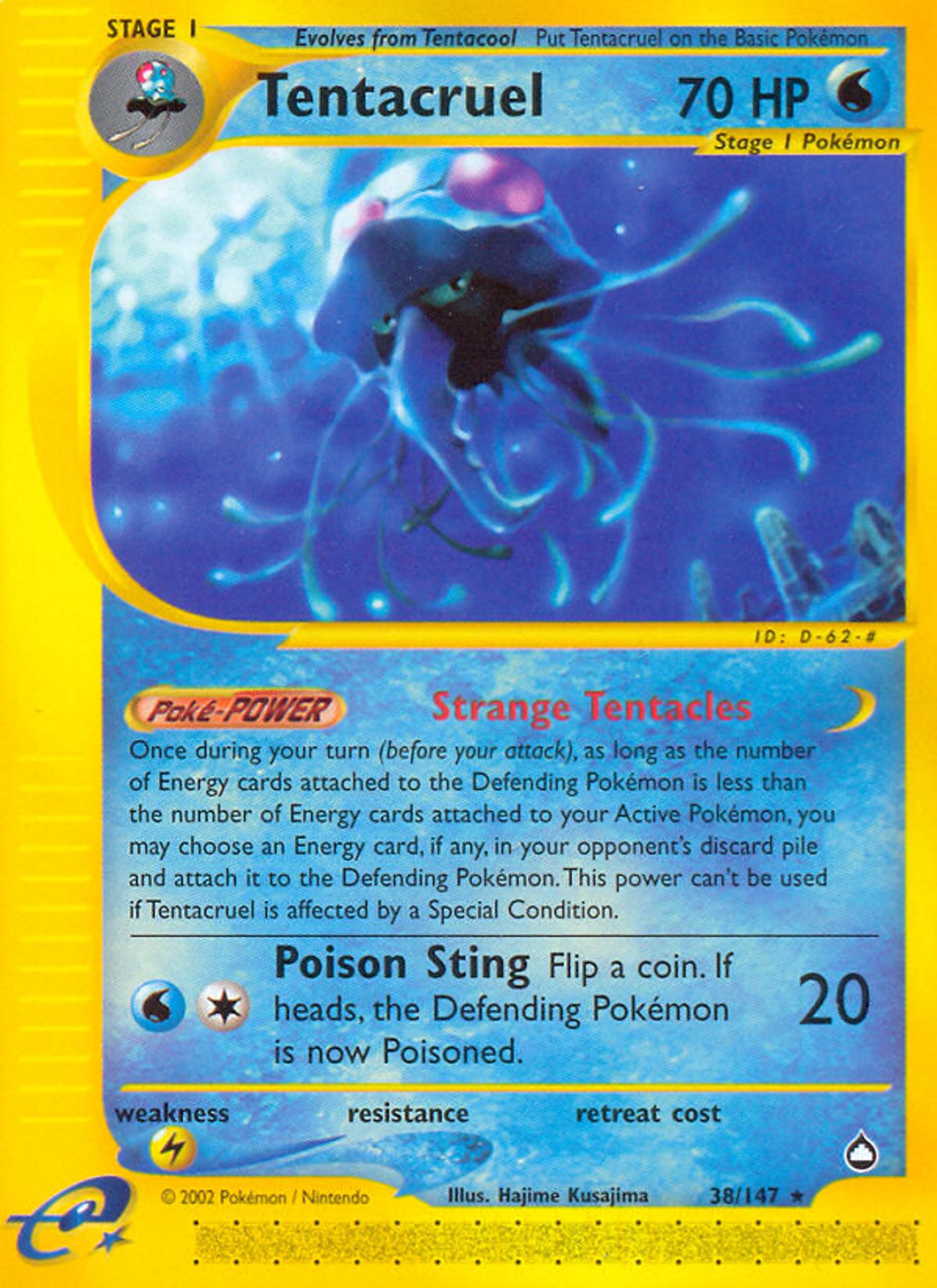 Tentacruel — Aquapolis — Pokemon