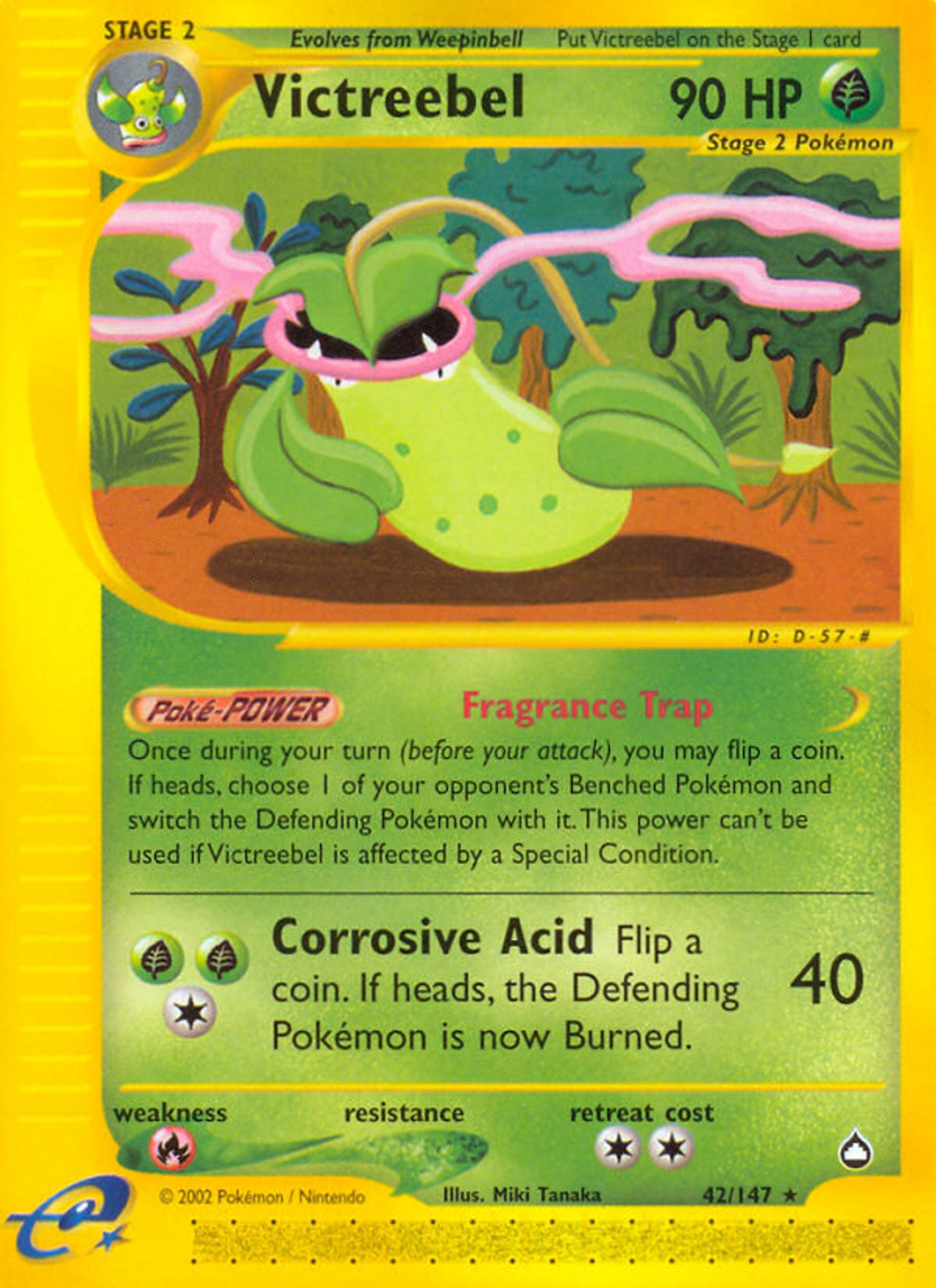 Victreebel — Aquapolis — Pokemon