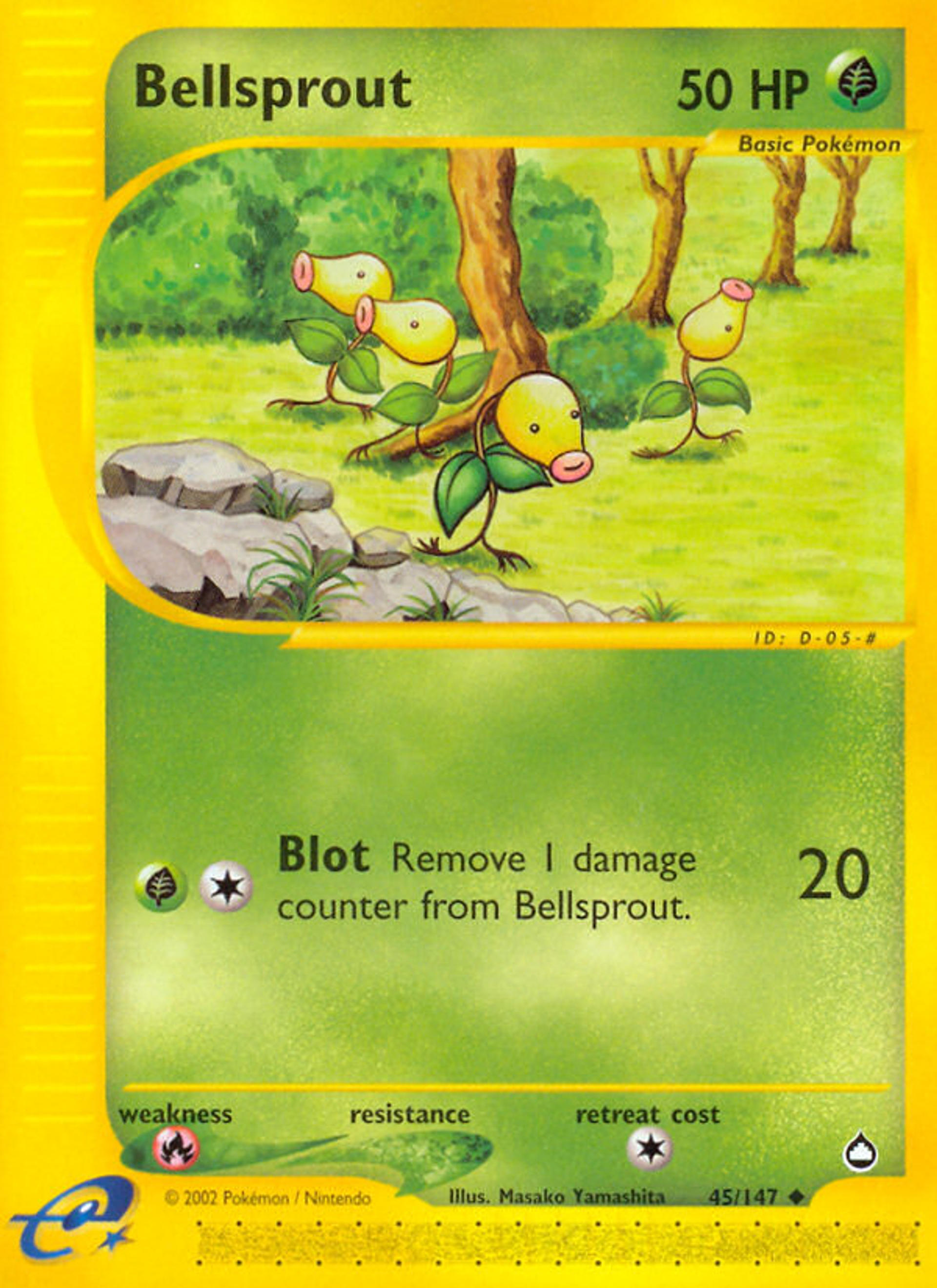 Bellsprout — Aquapolis — Pokemon