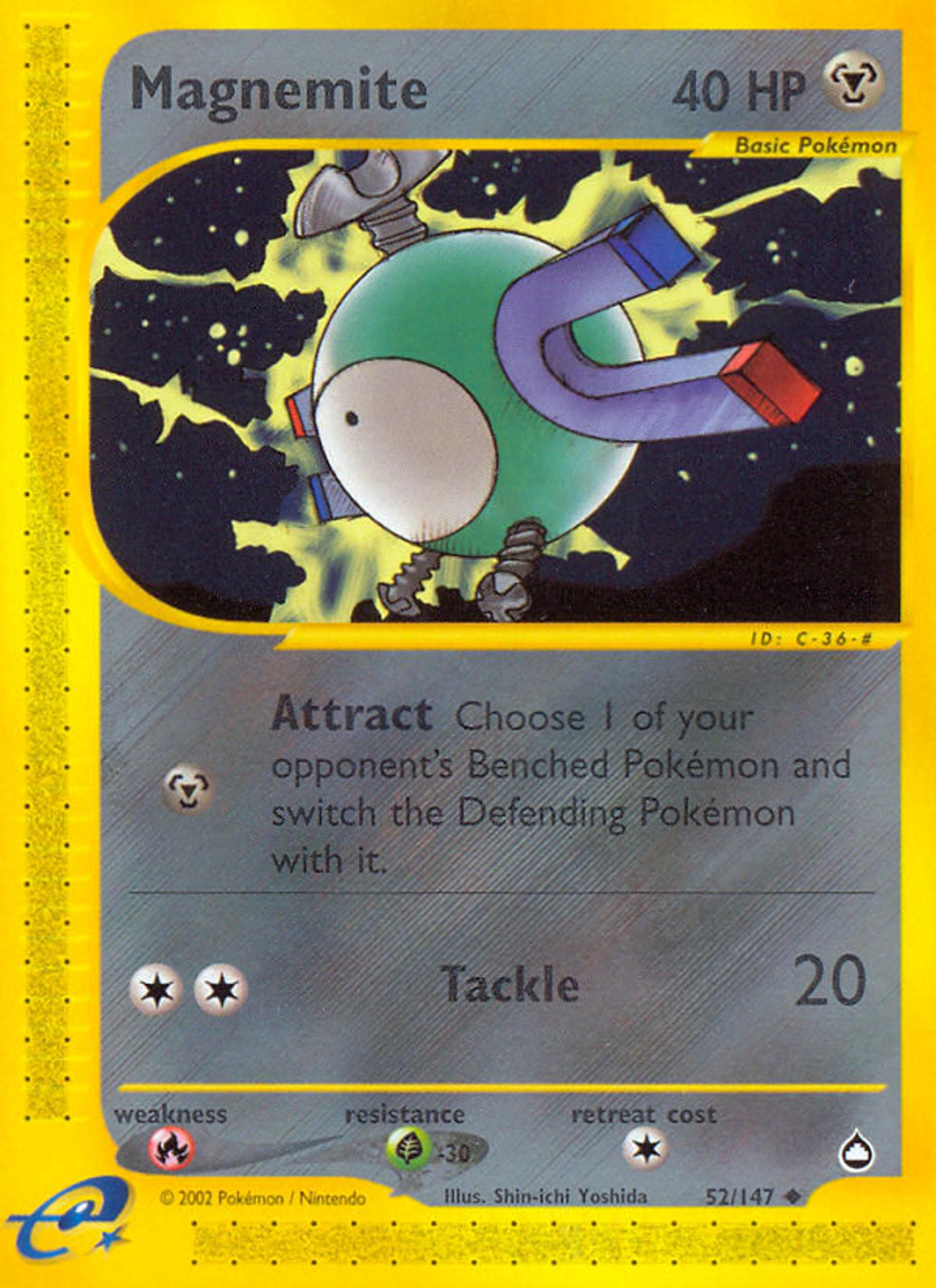 Magnemite — Aquapolis — Pokemon