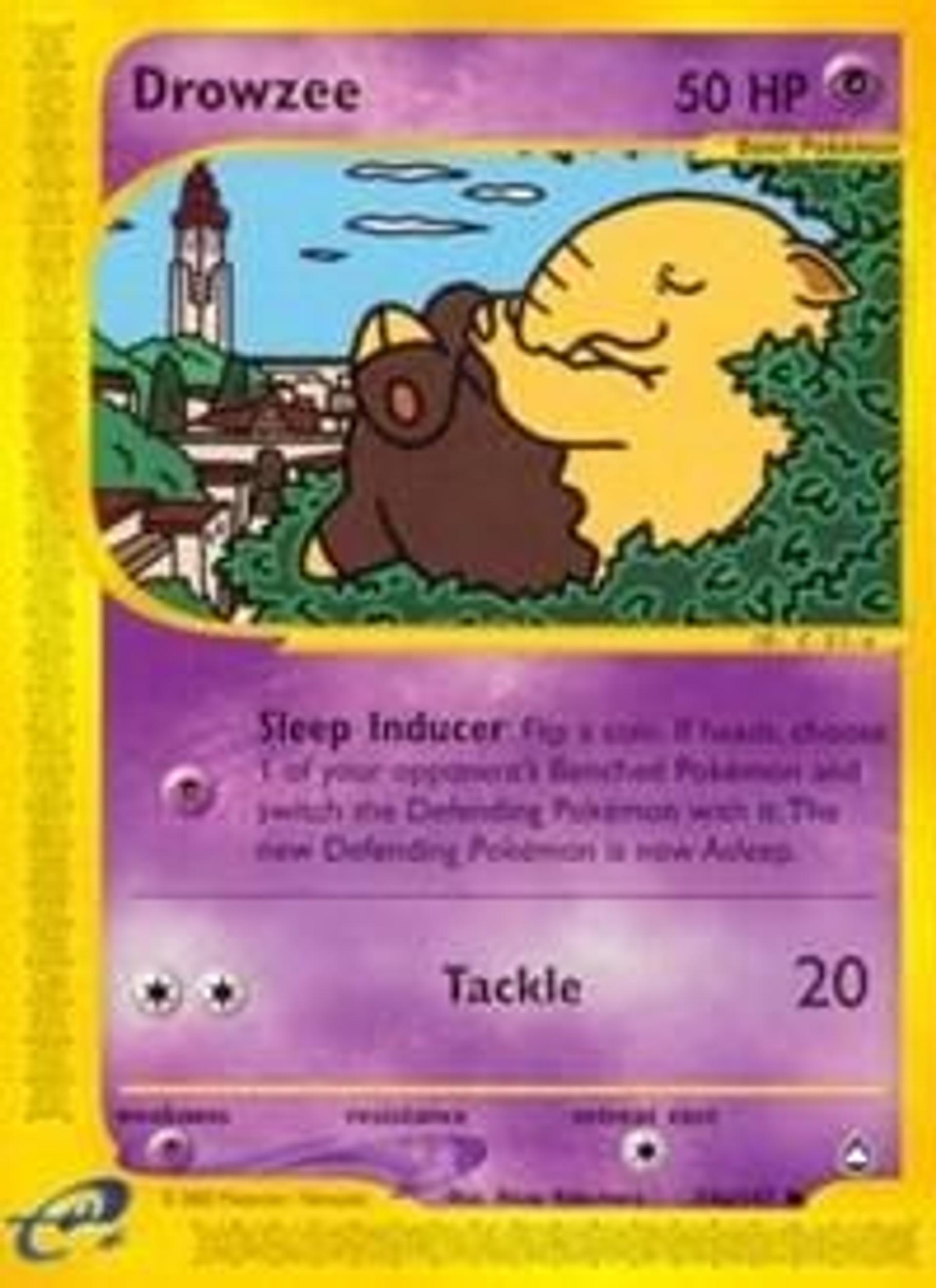 Drowzee — Aquapolis — Pokemon