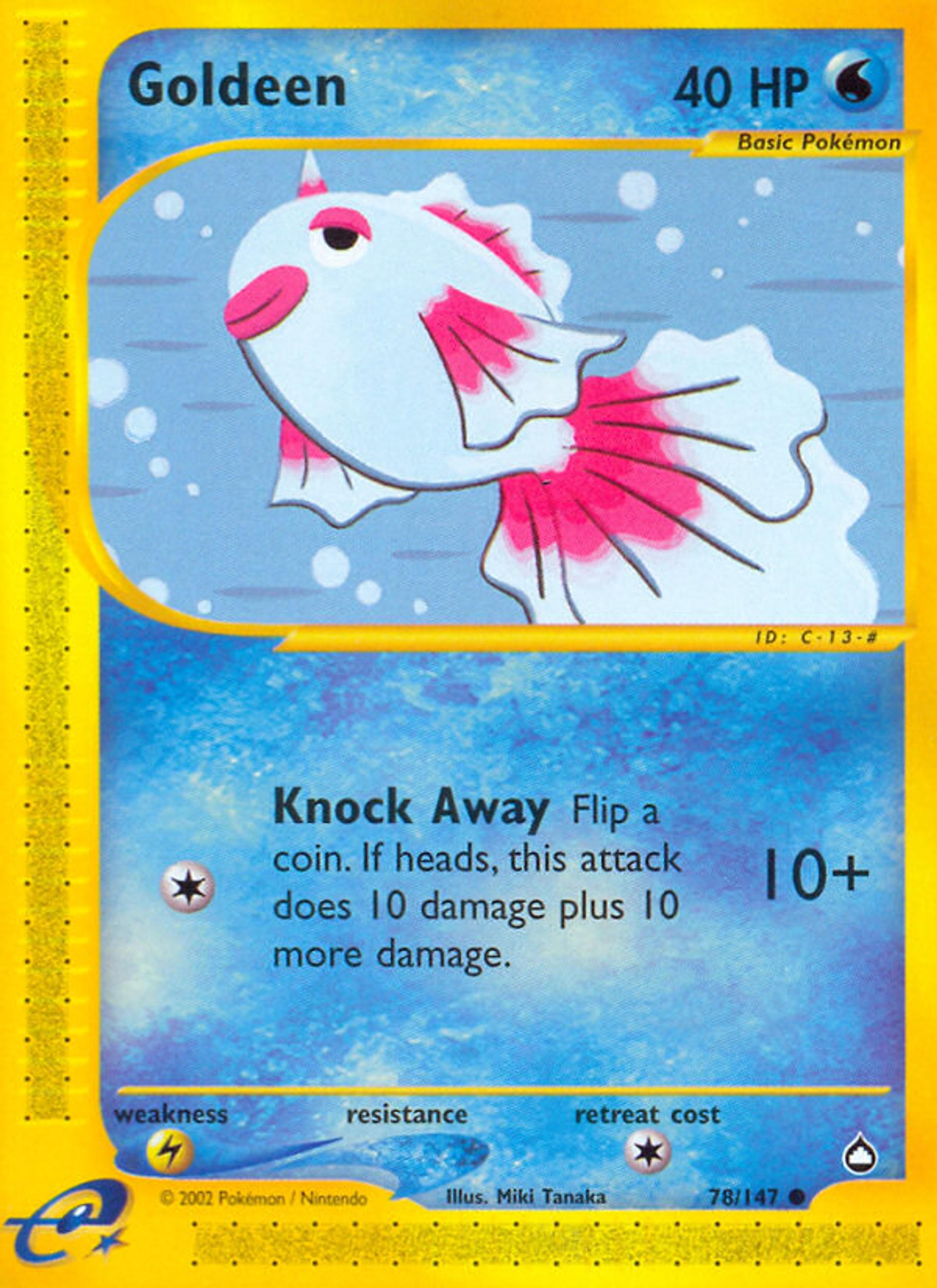 Goldeen — Aquapolis — Pokemon