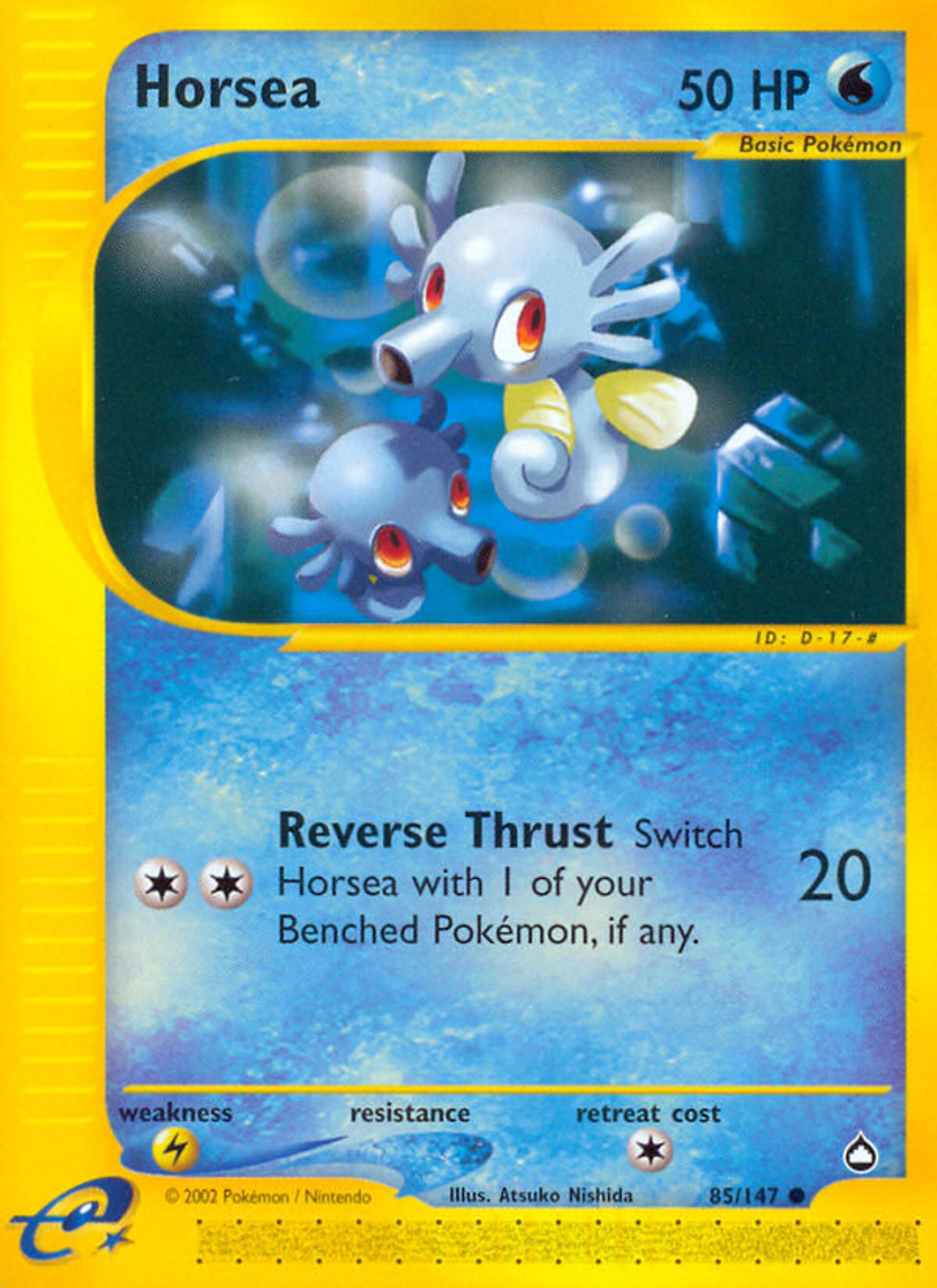 Horsea — Aquapolis — Pokemon