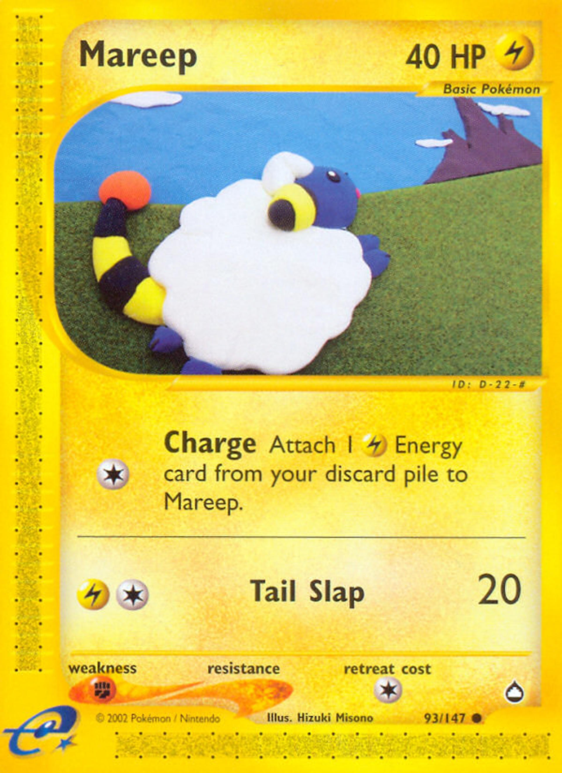Mareep — Aquapolis — Pokemon