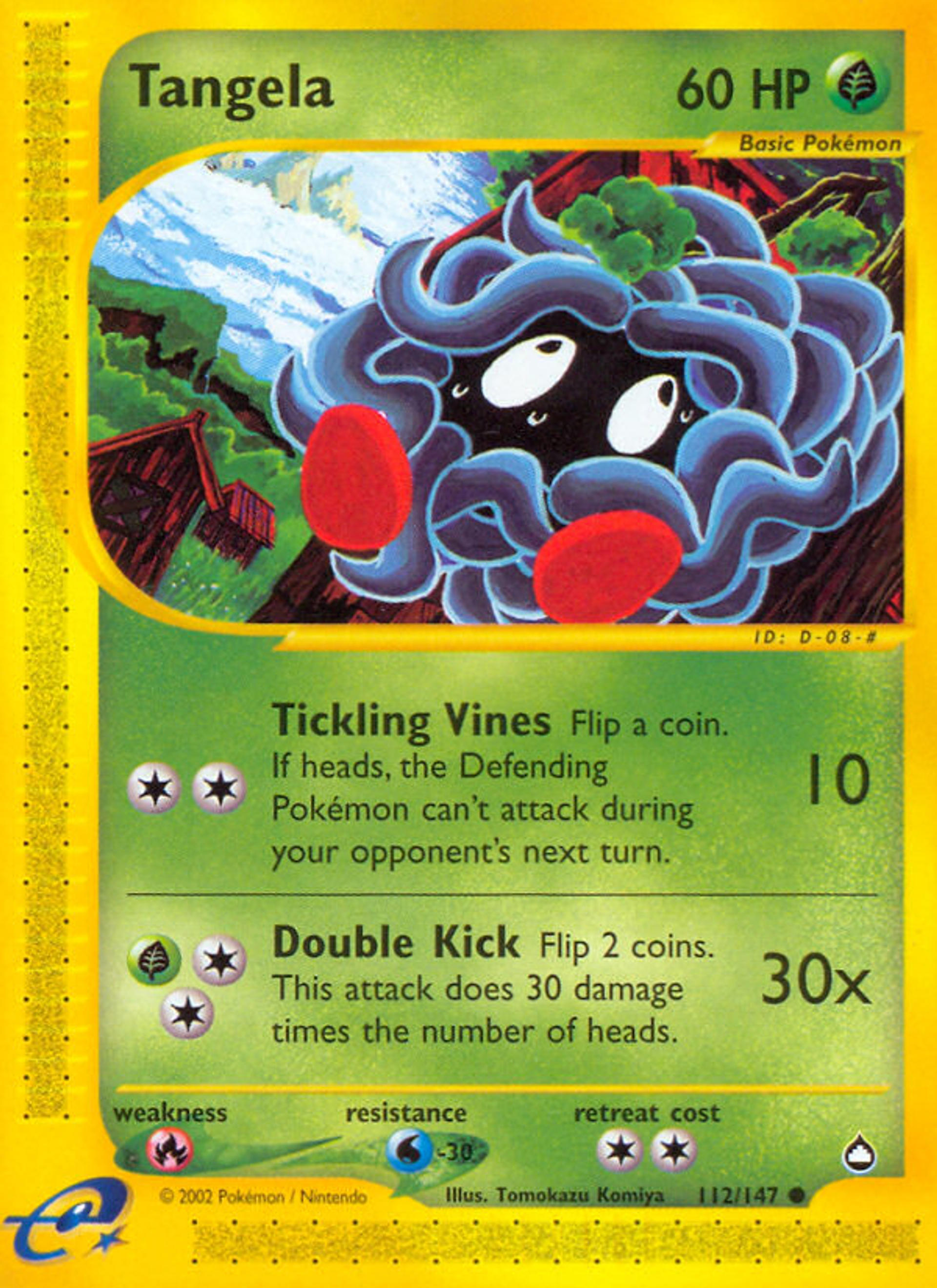 Tangela — Aquapolis — Pokémon