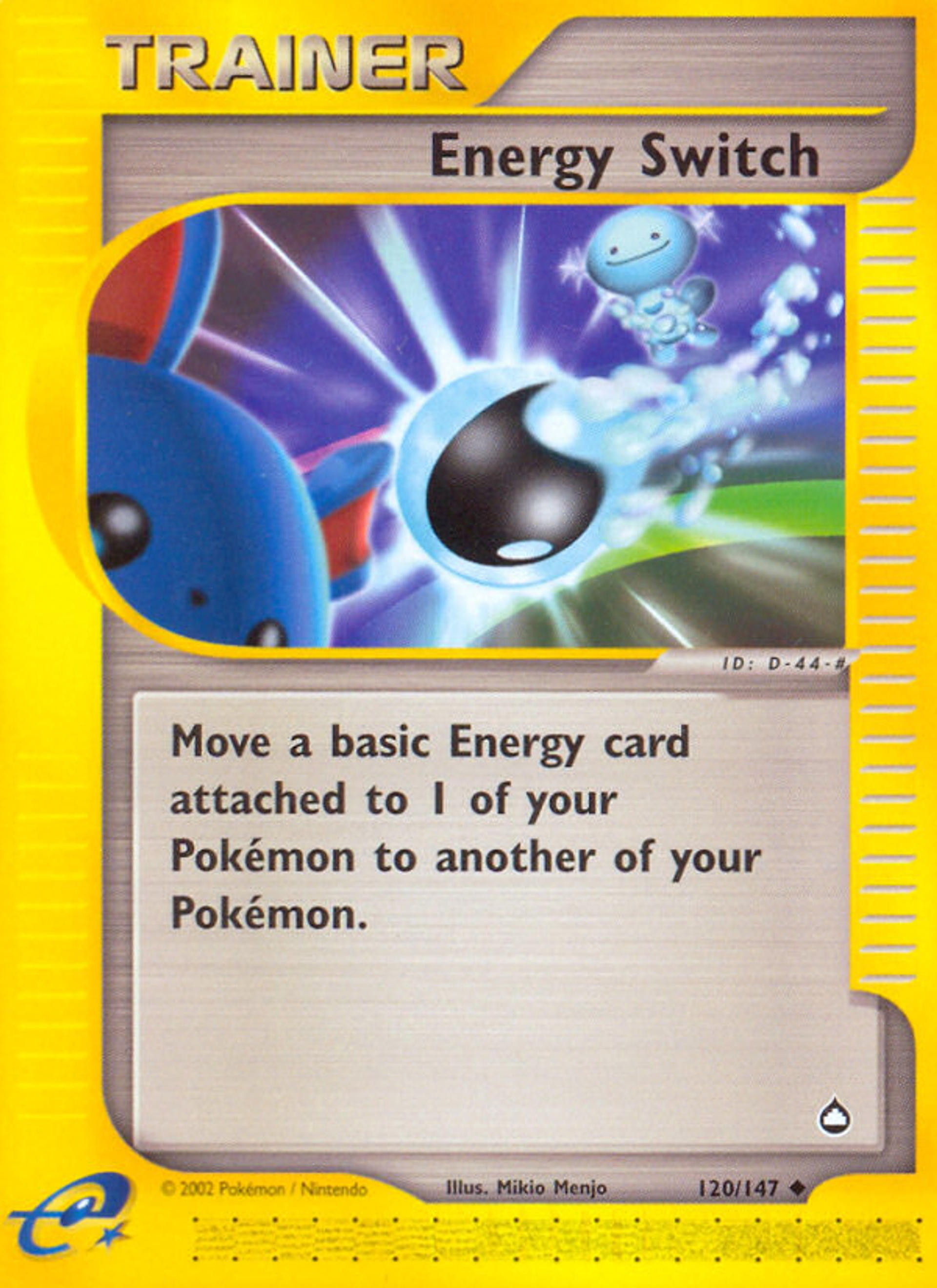 Energy Switch — Aquapolis — Pokemon