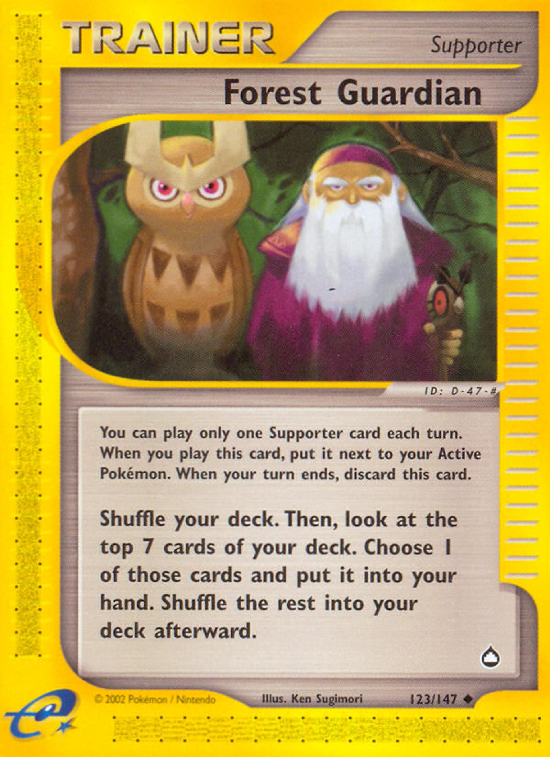 Forest Guardian — Aquapolis — Pokemon