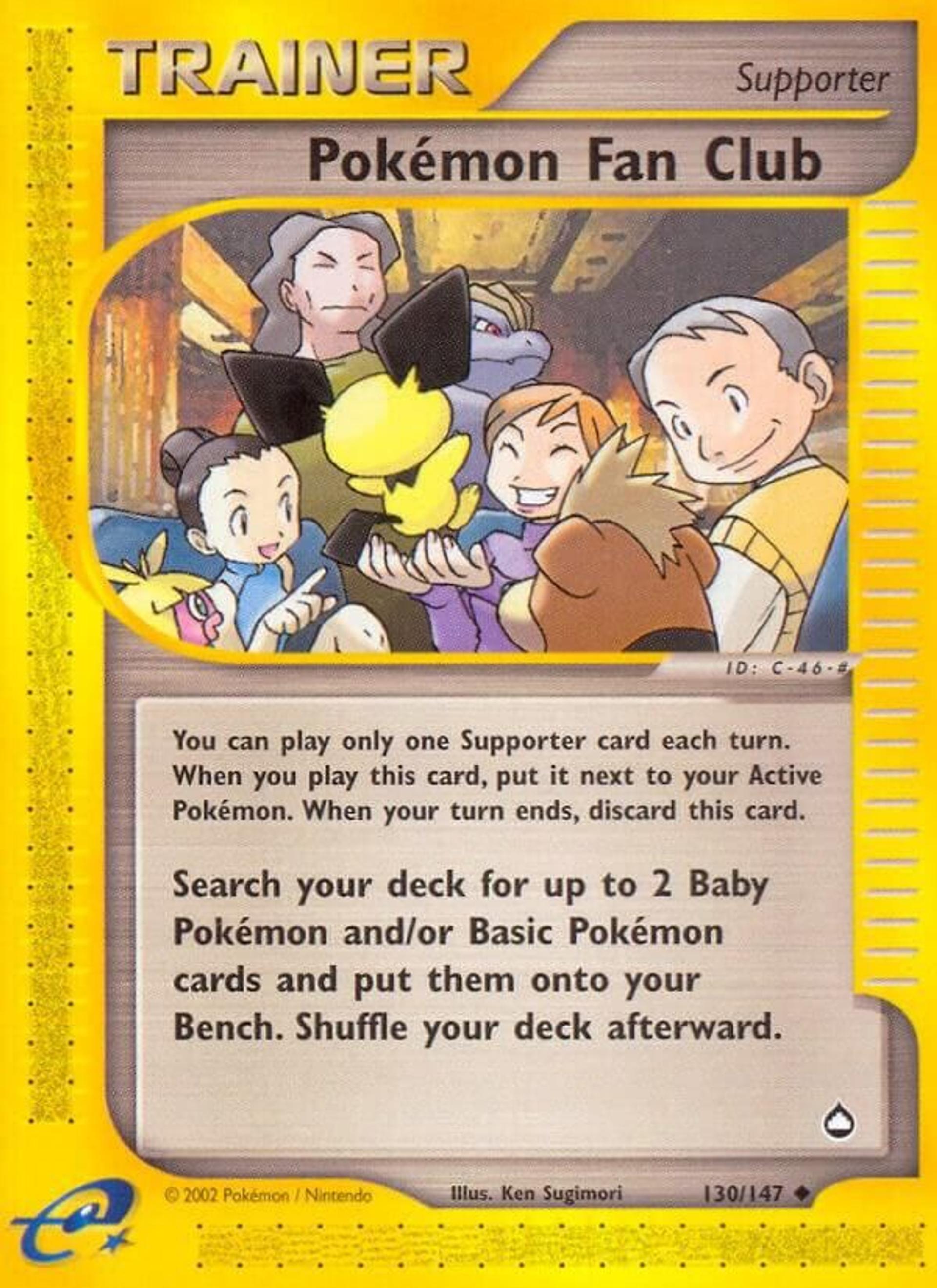 Pokemon Fan Club — Aquapolis — Pokemon