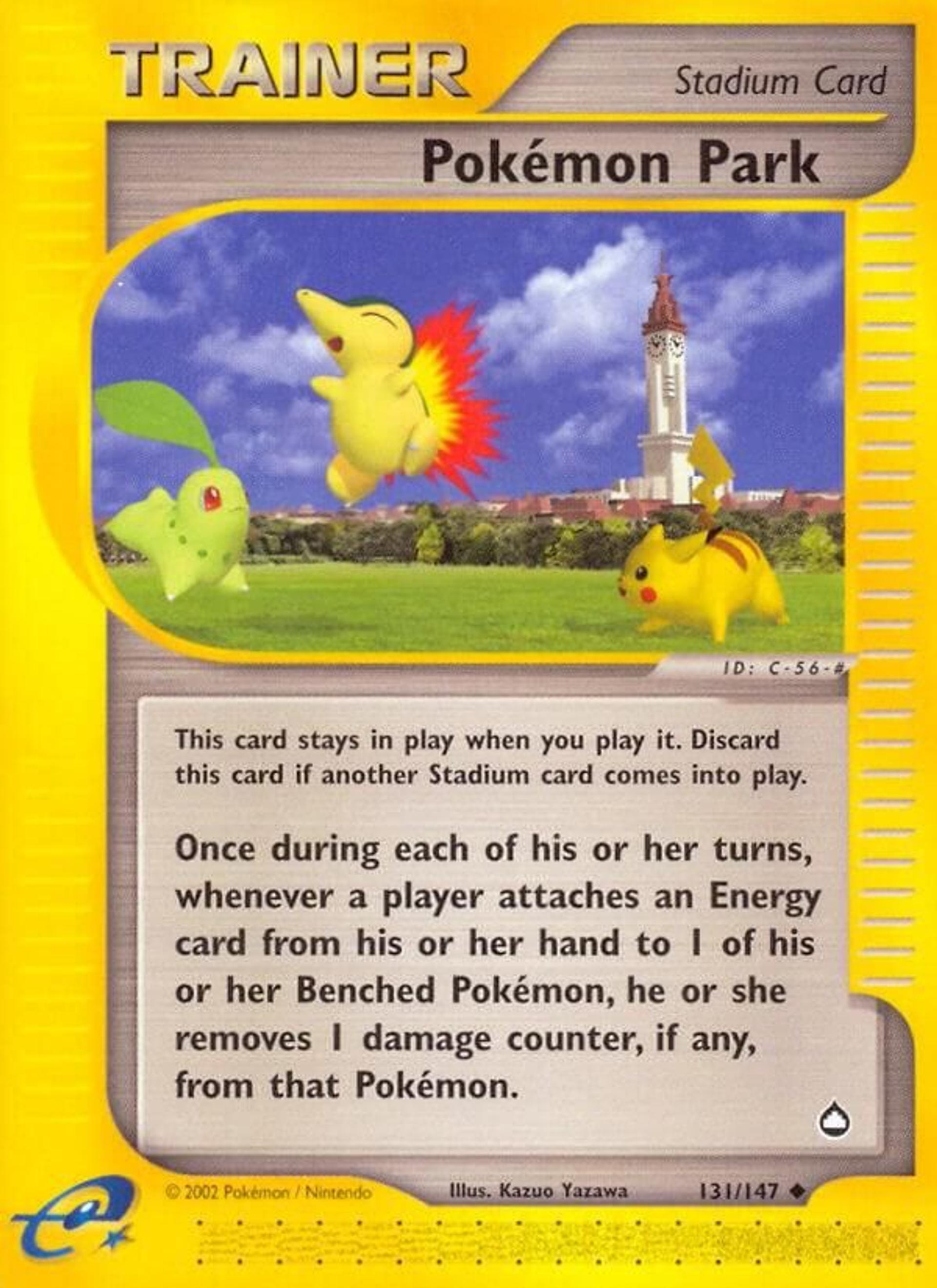 Pokemon Park — Aquapolis — Pokemon