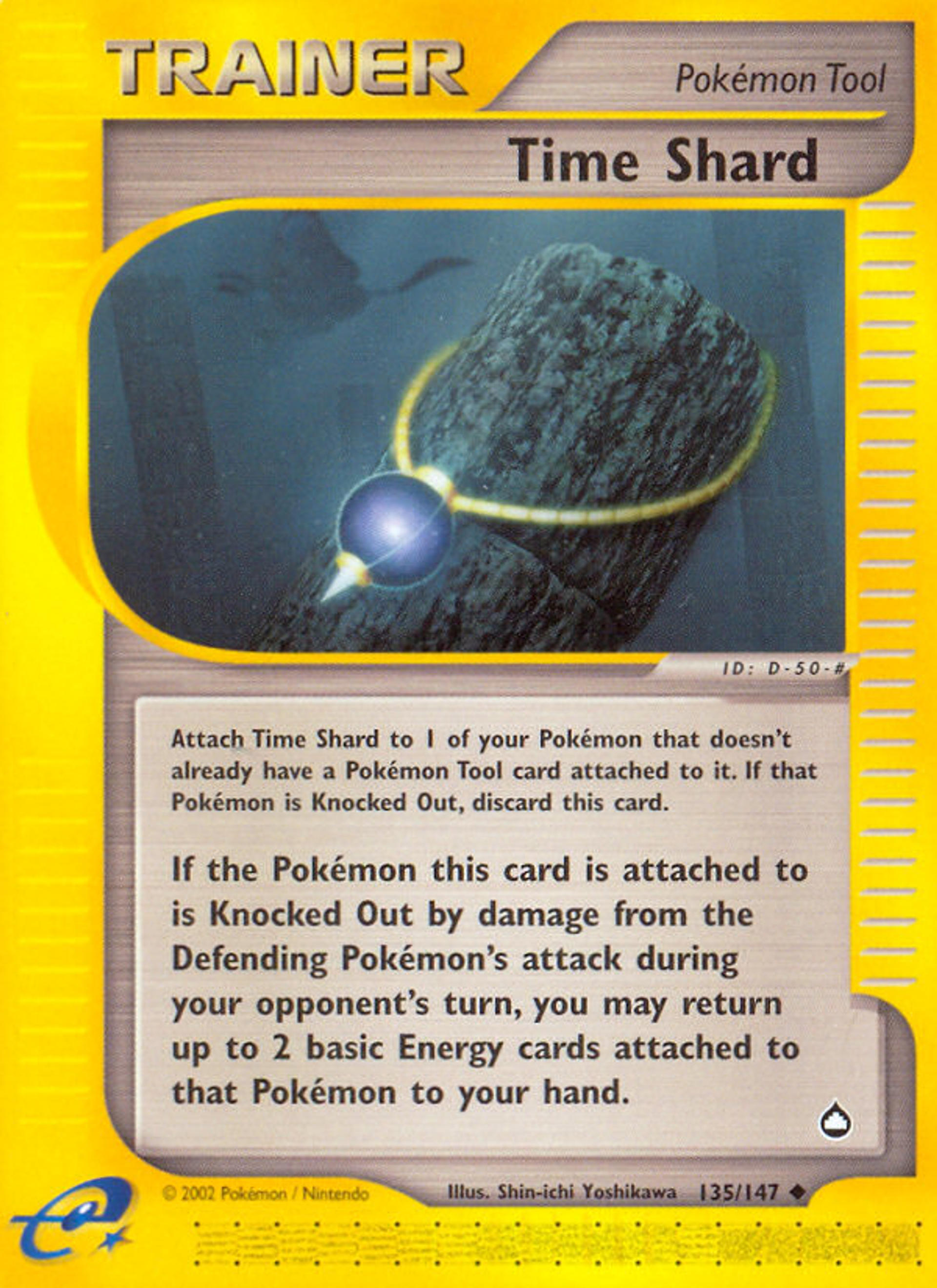 Time Shard — Aquapolis — Pokemon