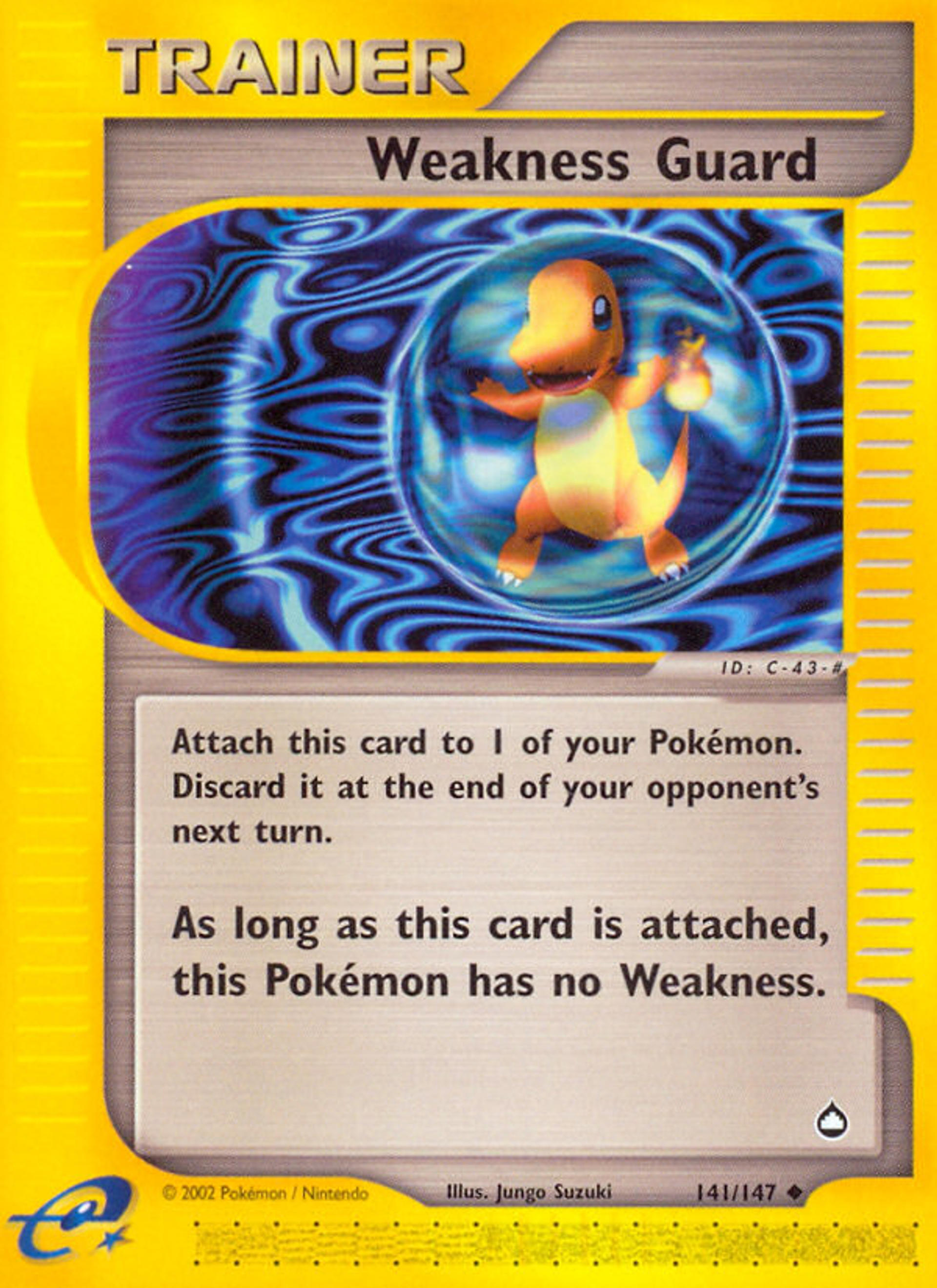 Weakness Guard — Aquapolis — Pokemon