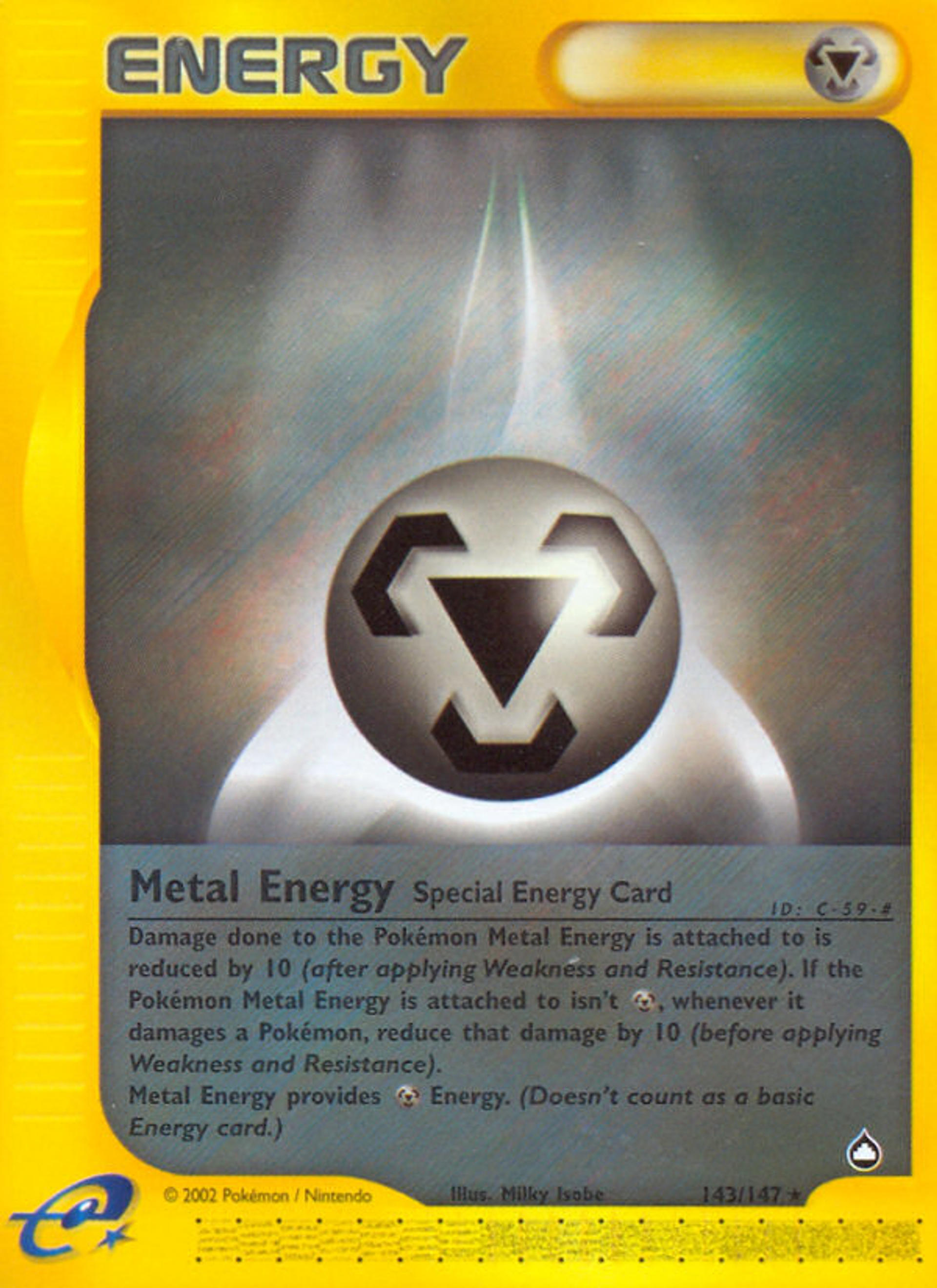 Metal Energy — Aquapolis — Pokemon