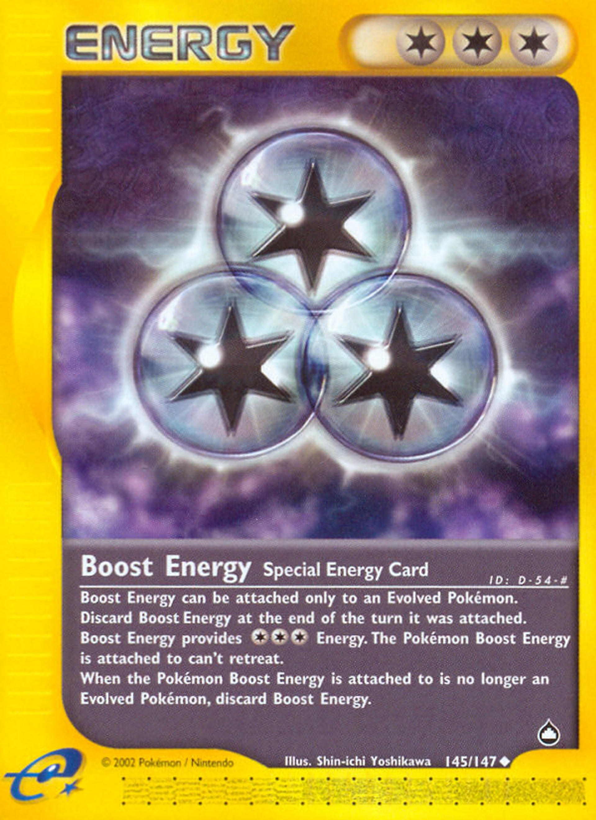 Boost Energy — Aquapolis — Pokemon