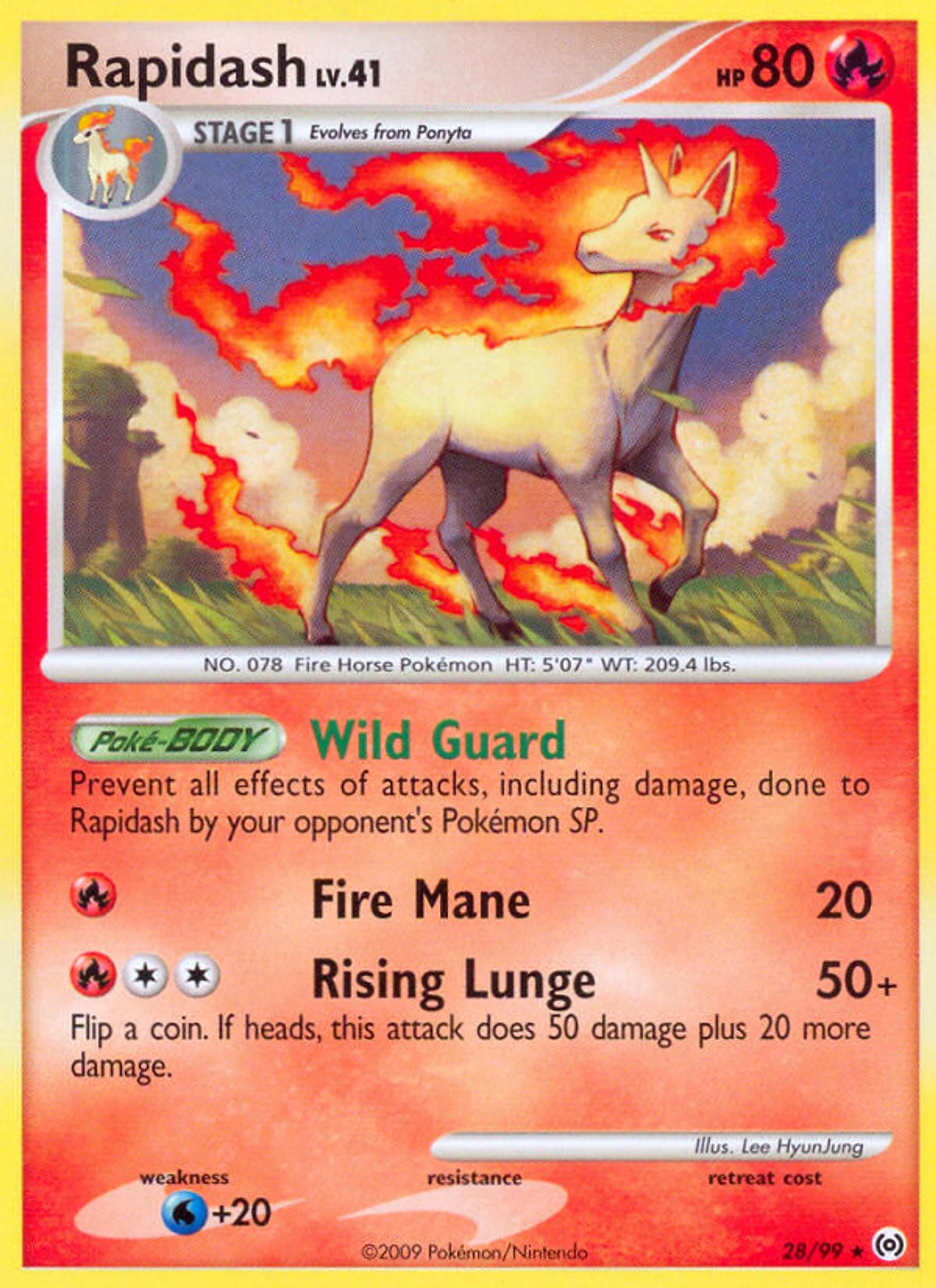Galopa Lv.41 — Arceus — Pokemon