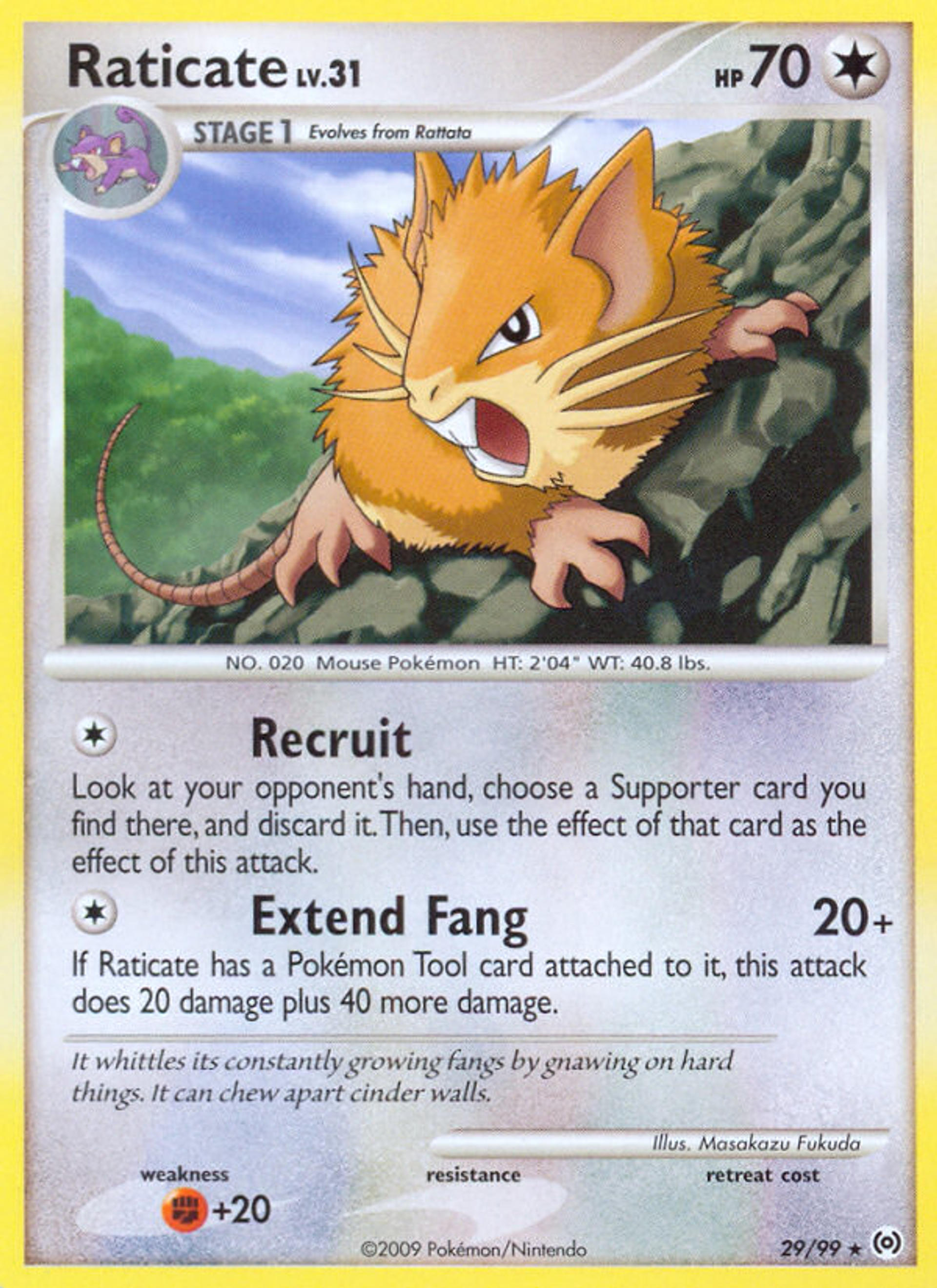 Rattatac Lv.31 — Arceus — Pokemon