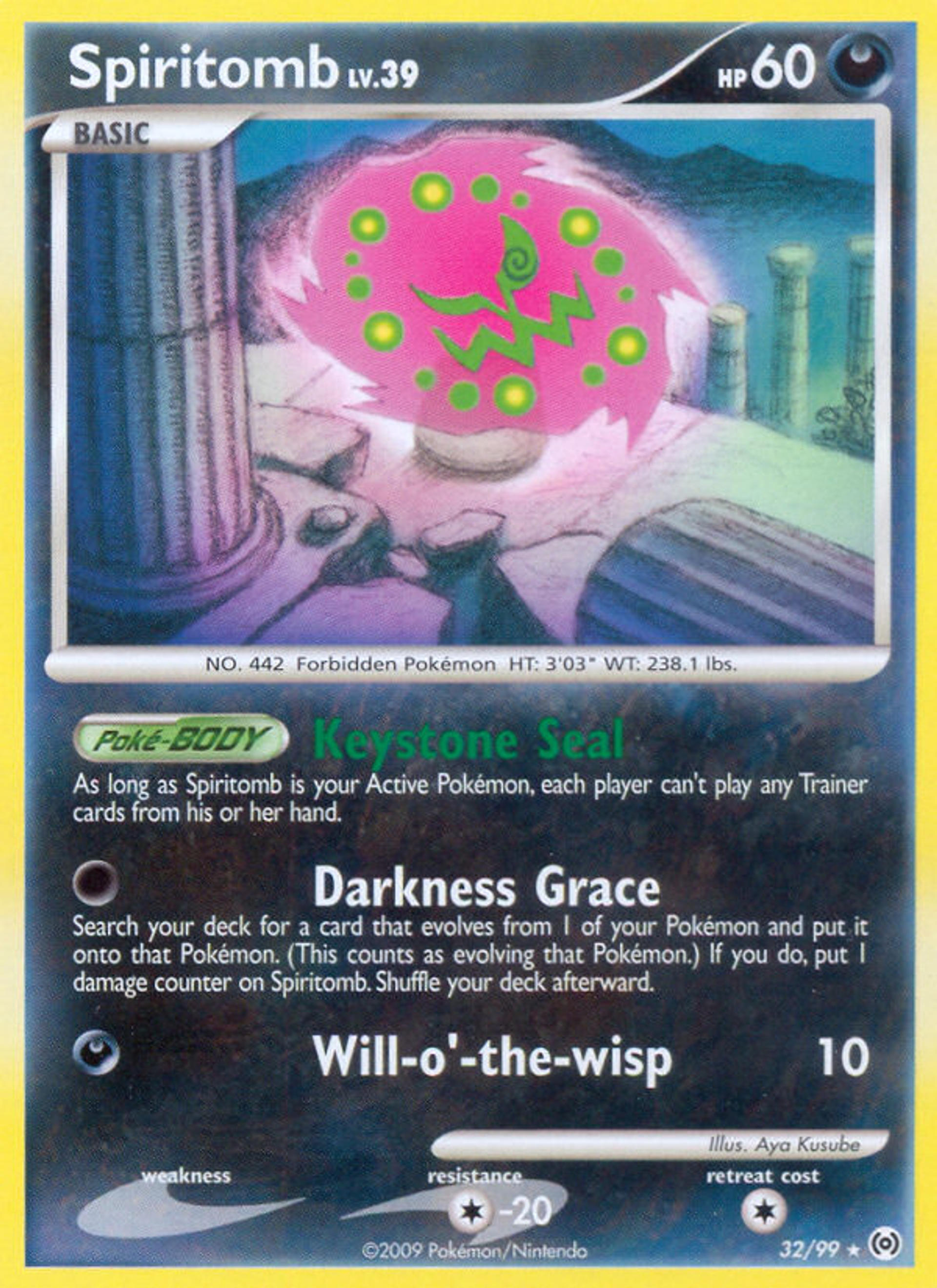 Spiritomb Lv.39 — Arceus — Pokemon
