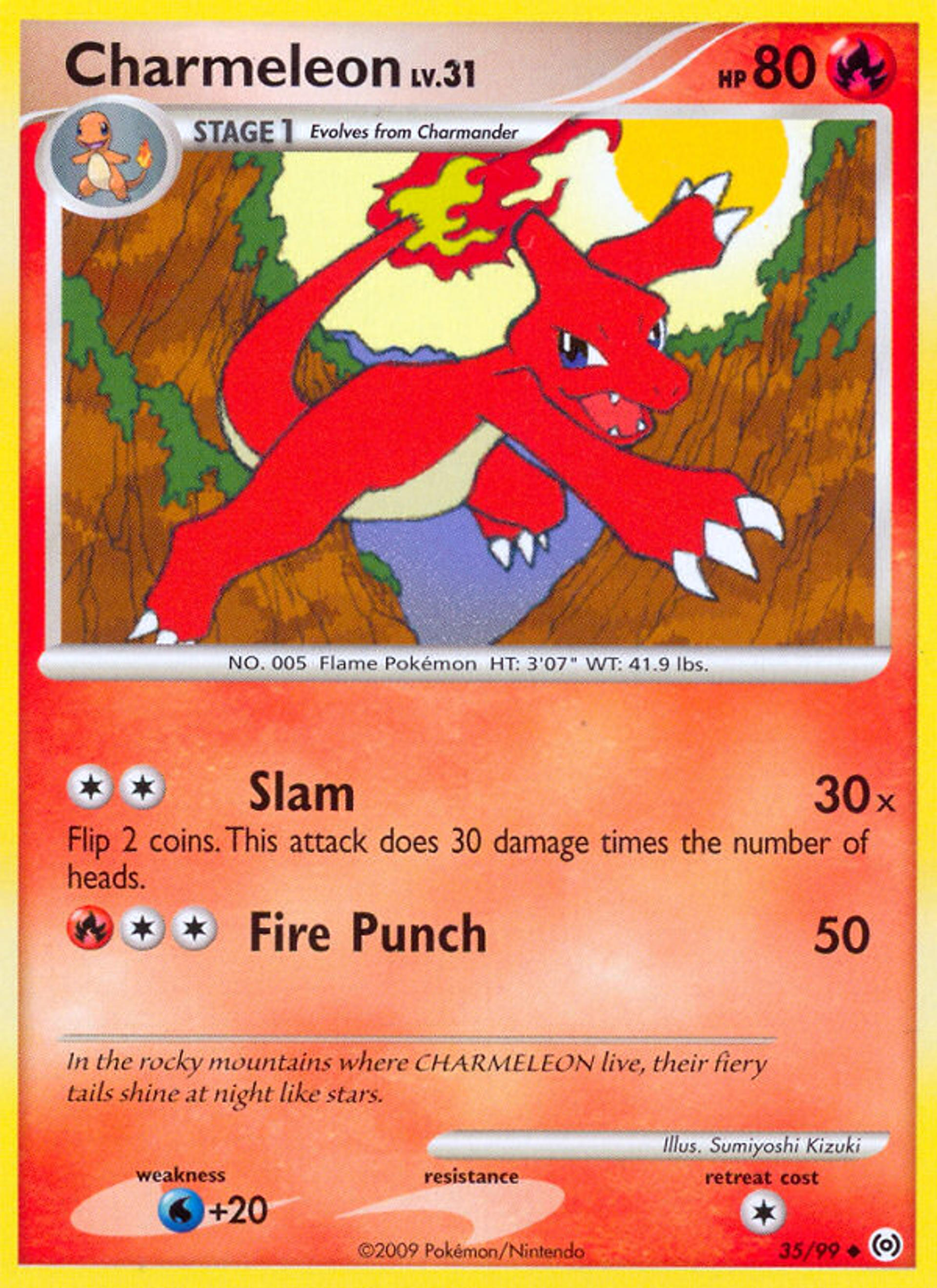Reptincel Lv.31 — Arceus — Pokemon