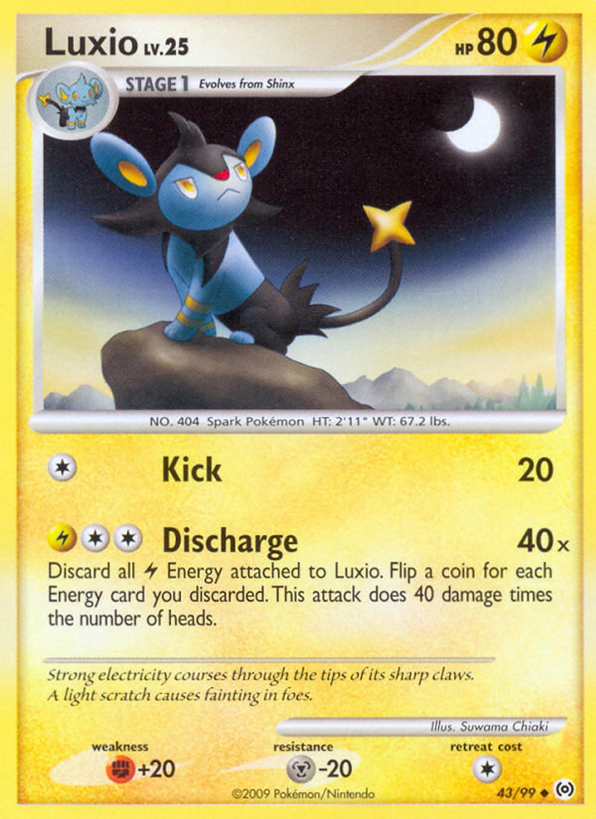 Luxio Lv.25 — Arceus — Pokemon