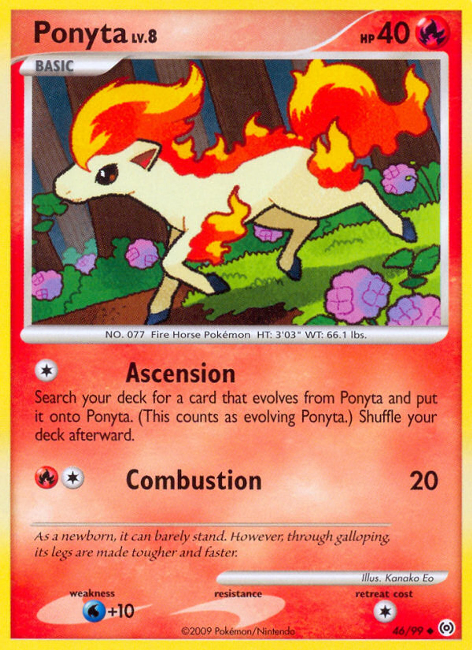Ponyta Lv.8 — Arceus — Pokemon