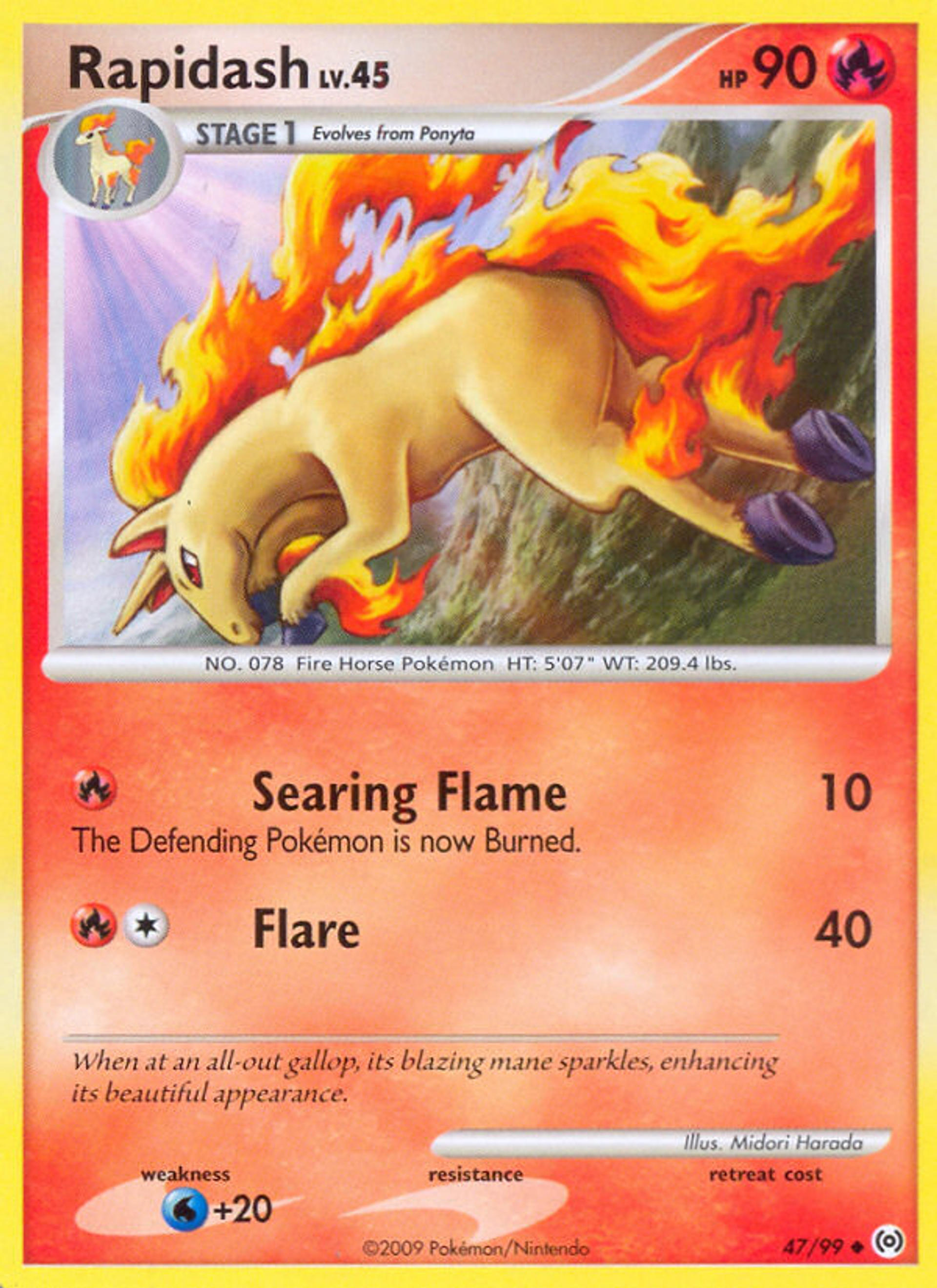 Galopa Lv.45 — Arceus — Pokemon