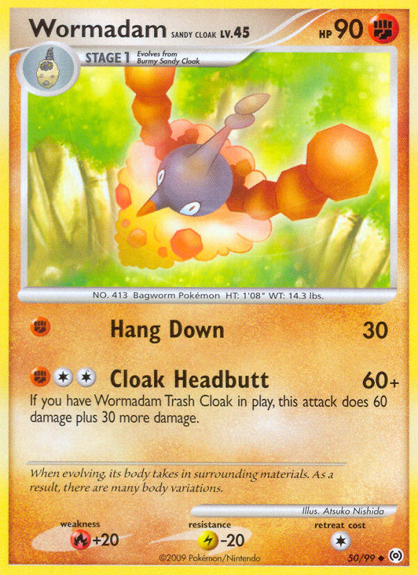 Wormadam Sandy Cloak — Arceus — Pokemon