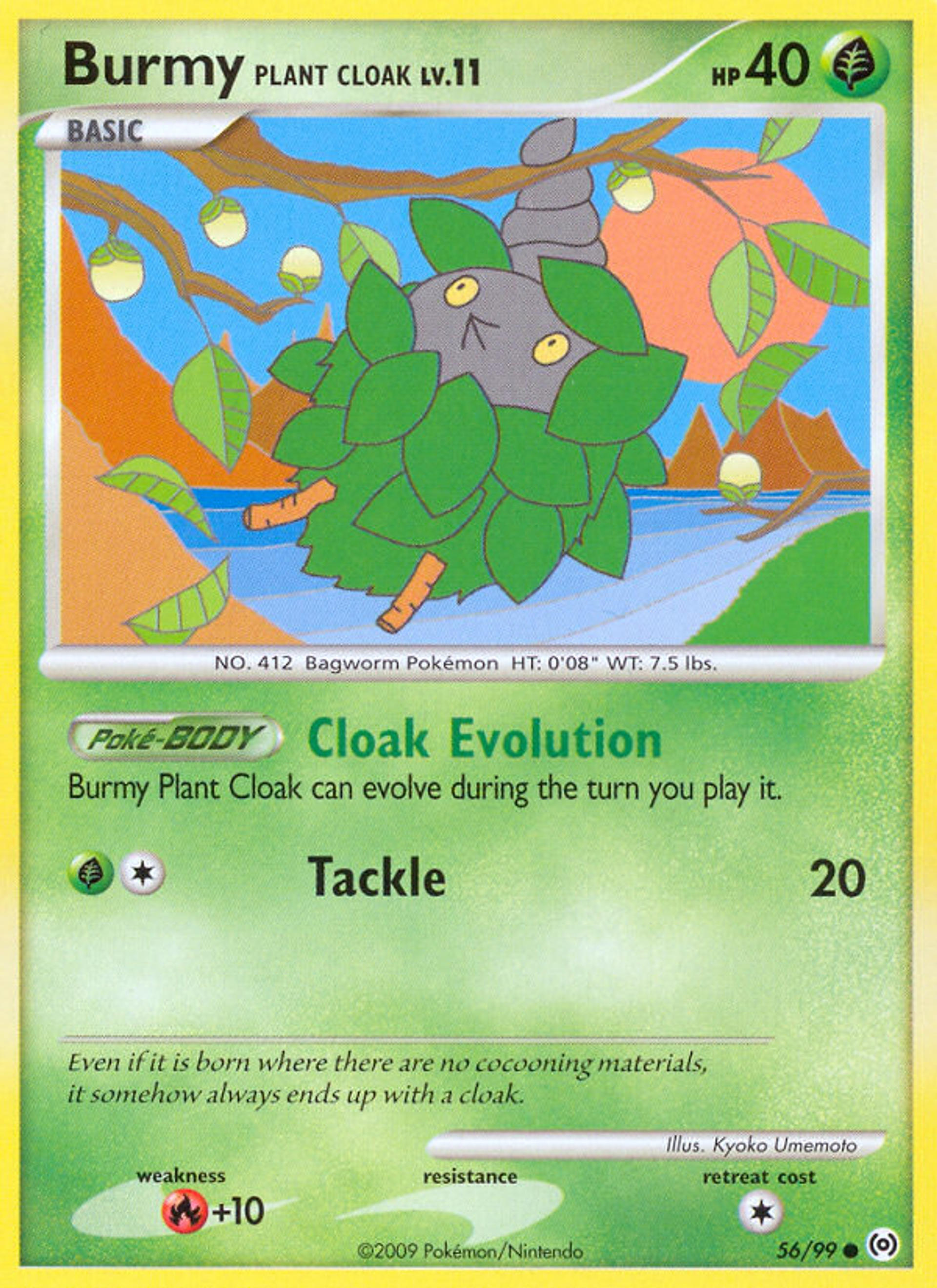 Cheniti Cape Plante Lv.11 — Arceus — Pokemon