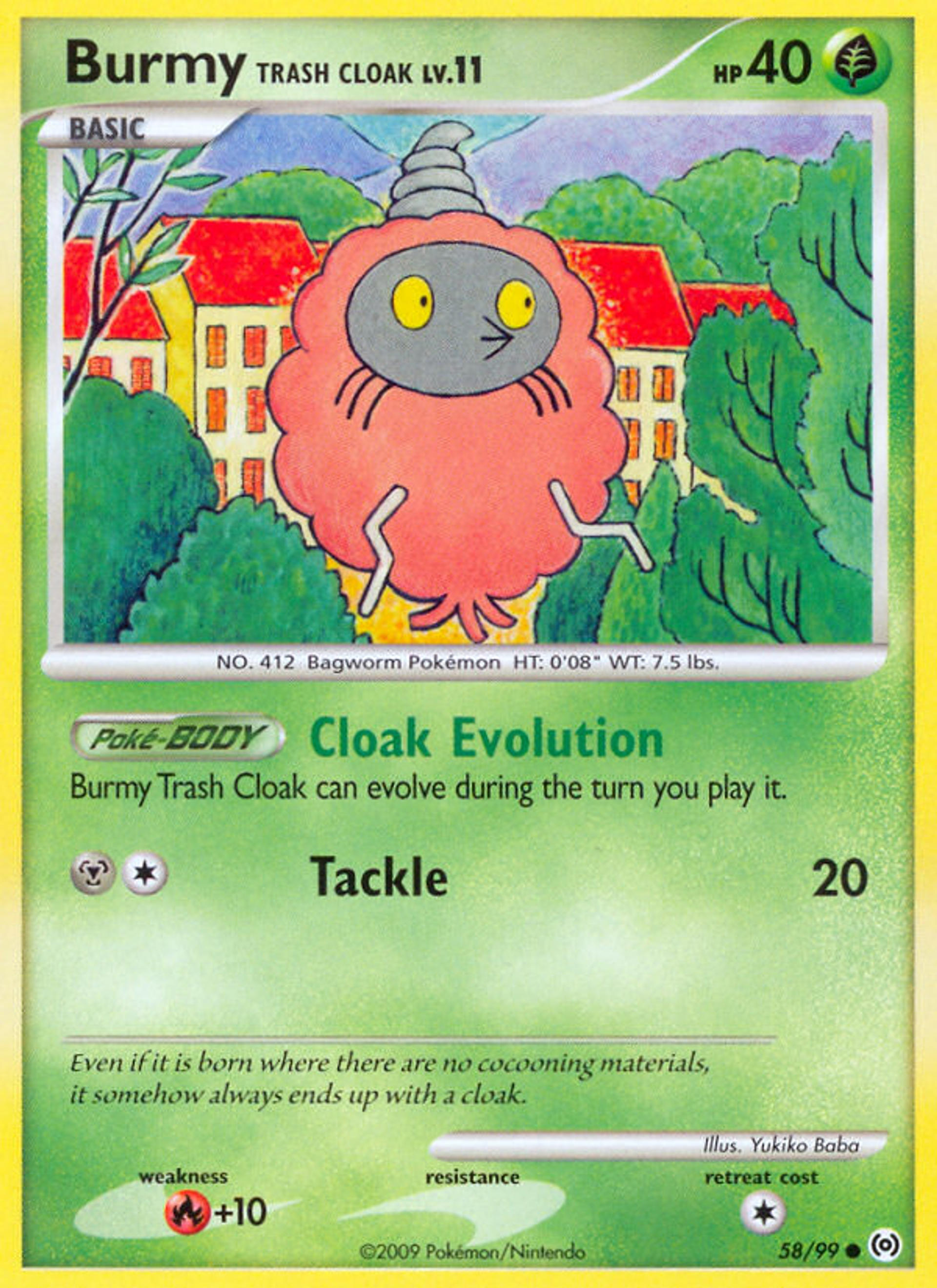 Cheniti Cape Déchet Lv.11 — Arceus — Pokemon