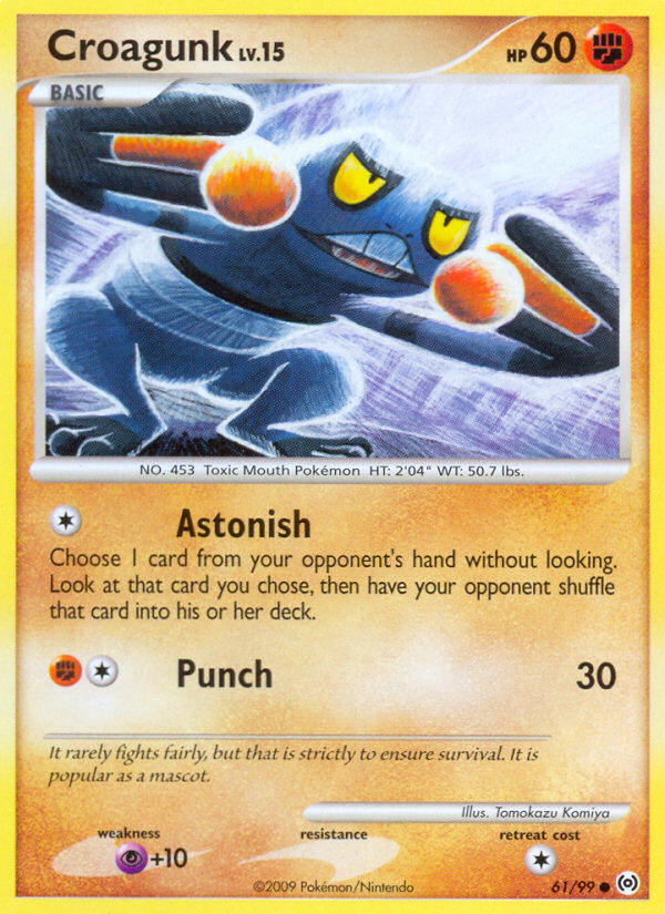 Croagunk — Arceus — Pokemon
