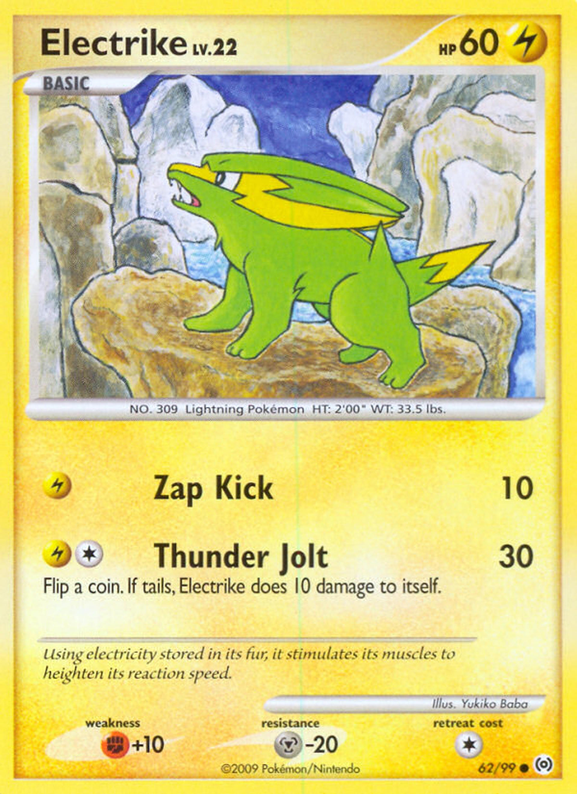 Dynavolt Lv.22 — Arceus — Pokemon