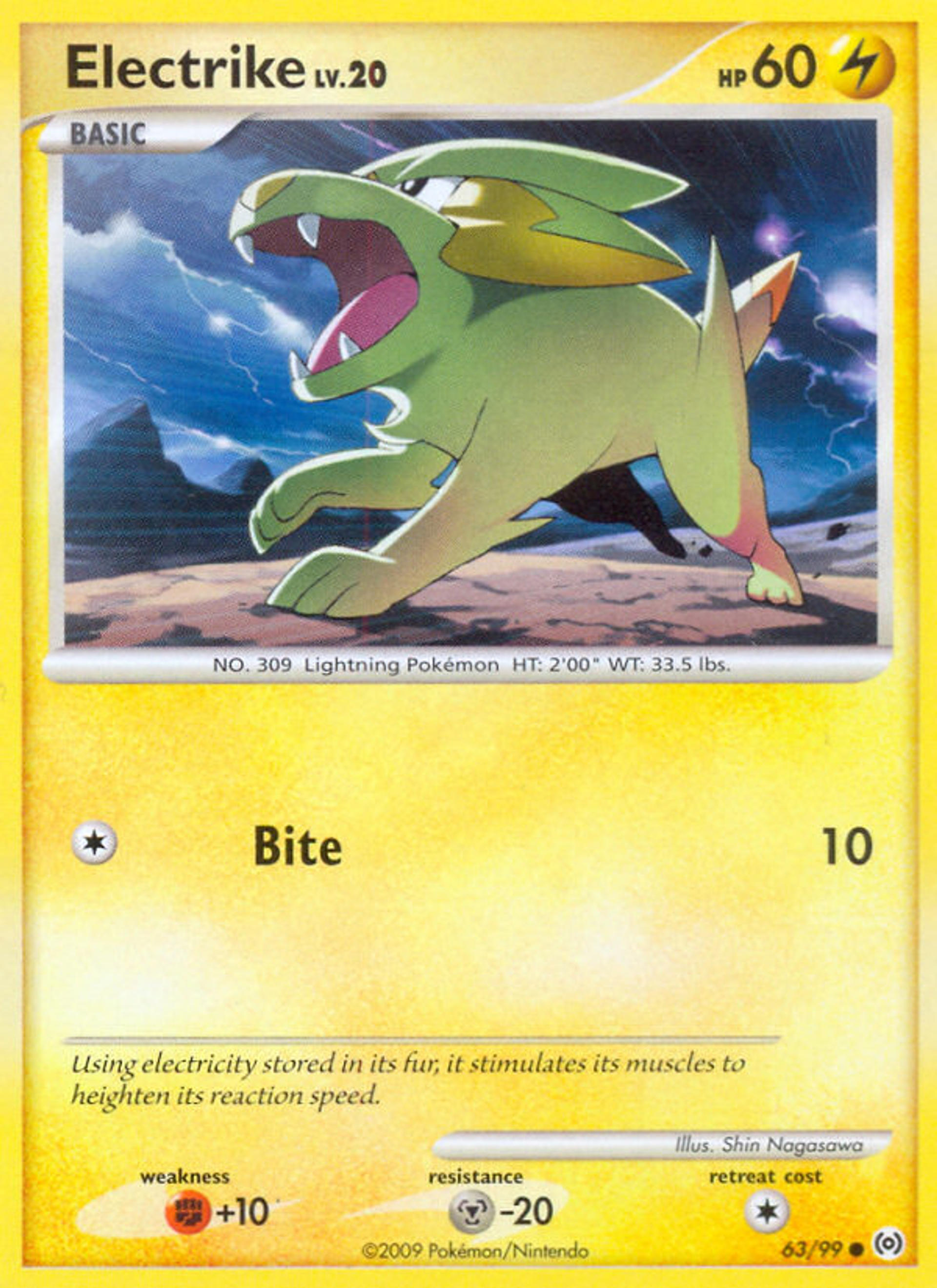 Electrike — Arceus — Pokemon