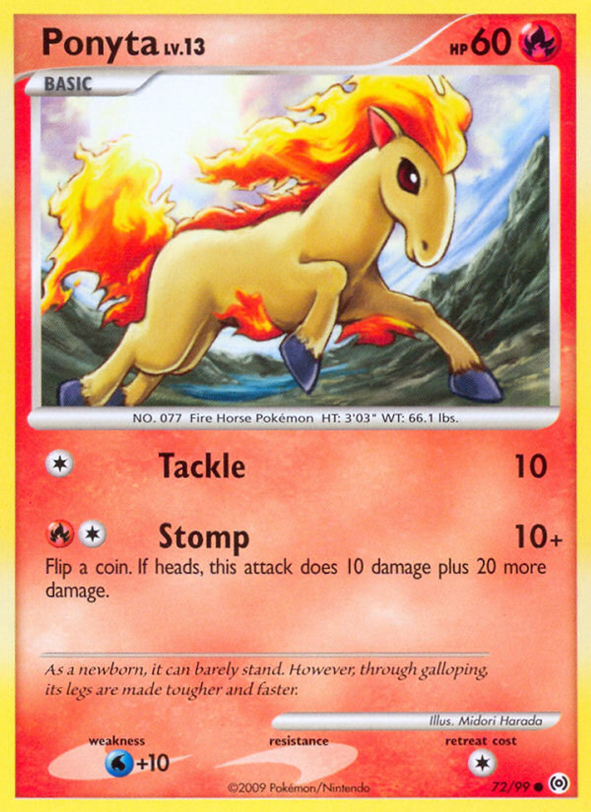 Ponyta Lv.13 — Arceus — Pokemon