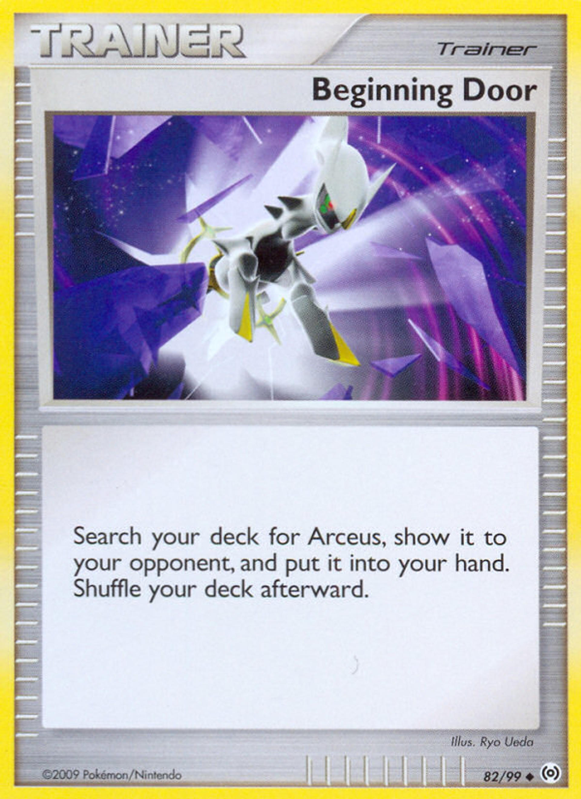 Porte de départ — Arceus — Pokemon