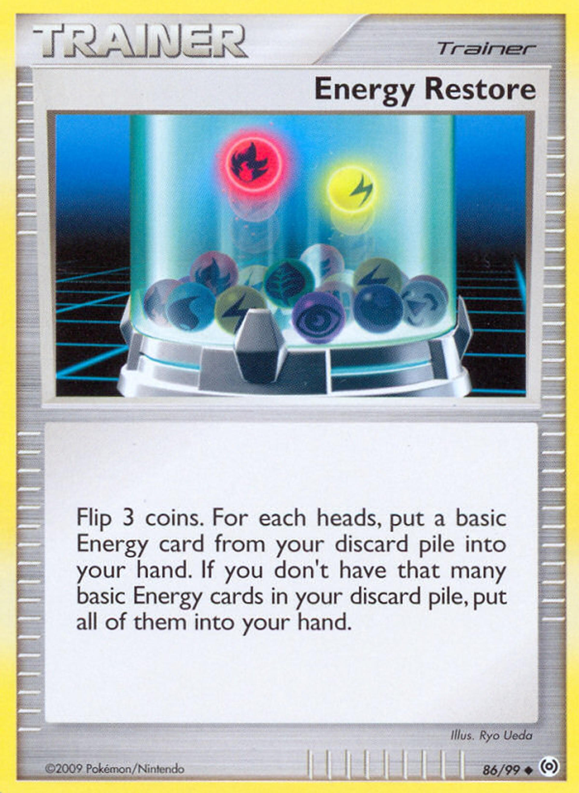 Restauration d'énergie — Arceus — Pokemon