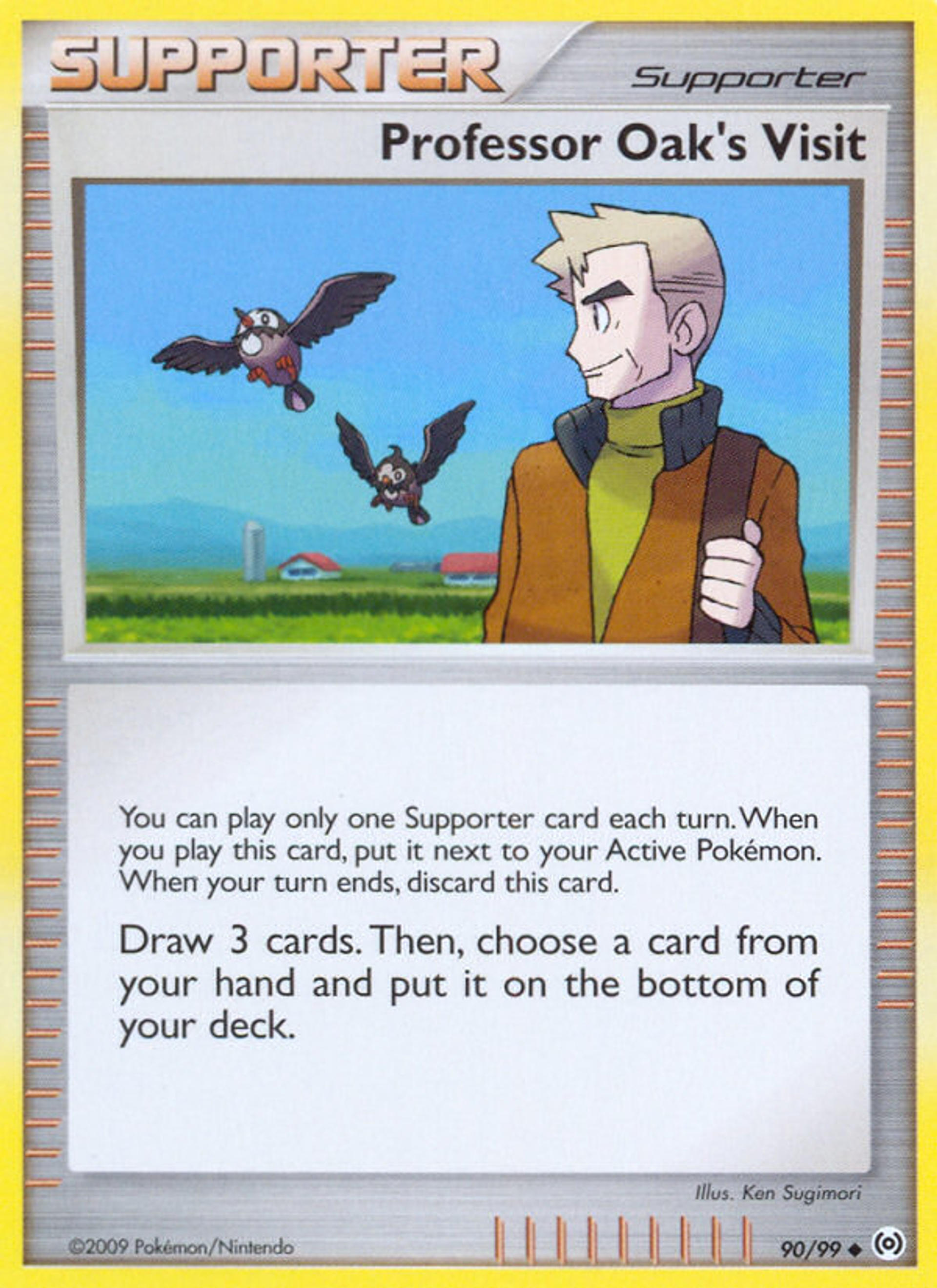 Visite du Professeur Chen — Arceus — Pokemon