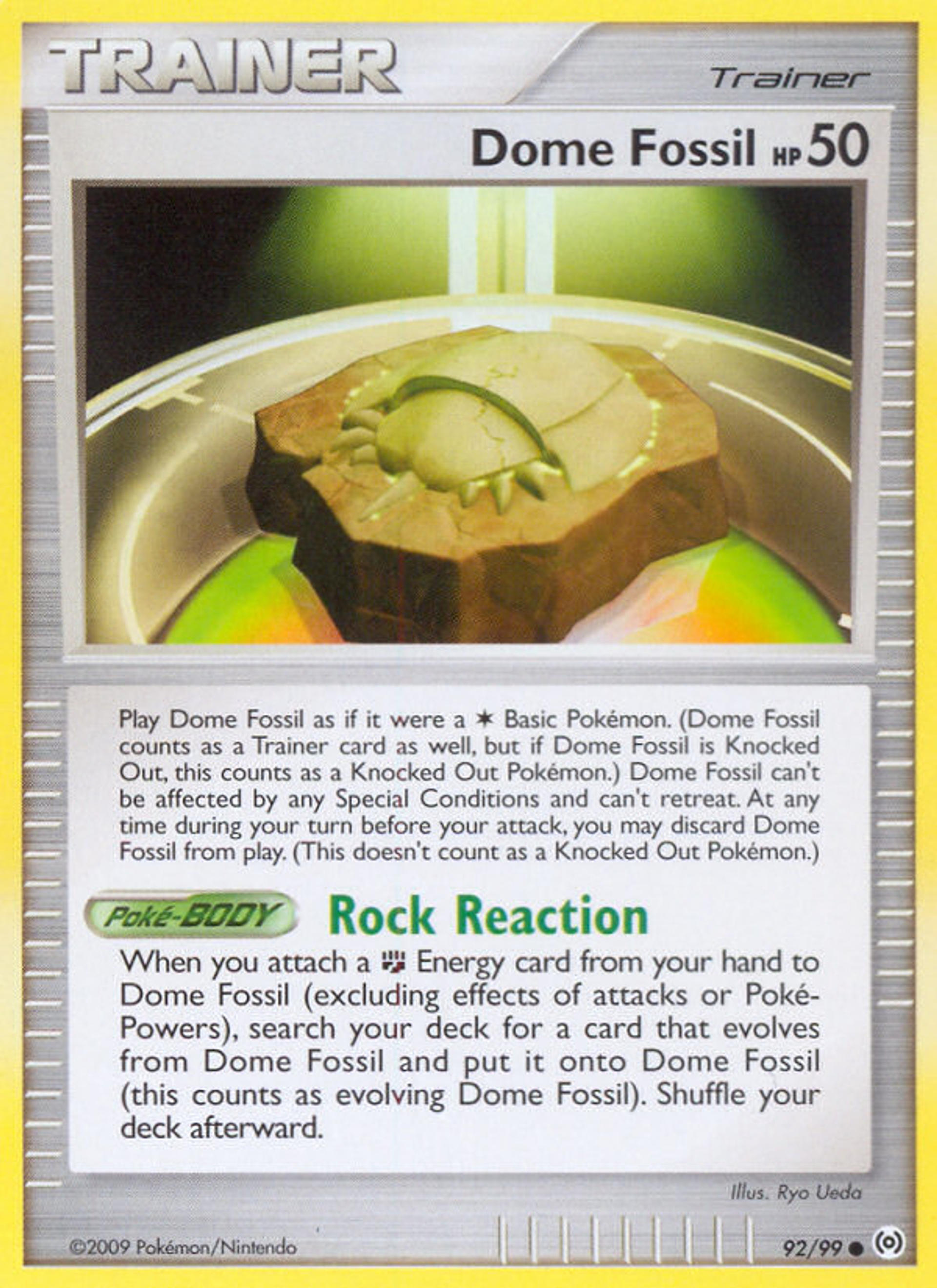 Fossile Dôme — Arceus — Pokemon
