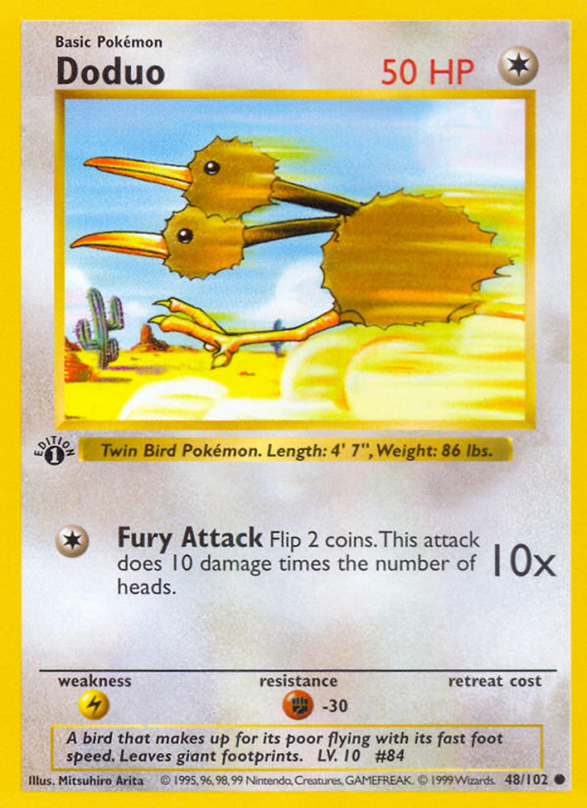 Doduo — Base Set — Pokémon
