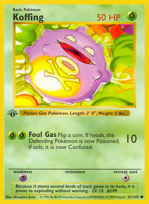 Koffing — Base Set — Pokemon