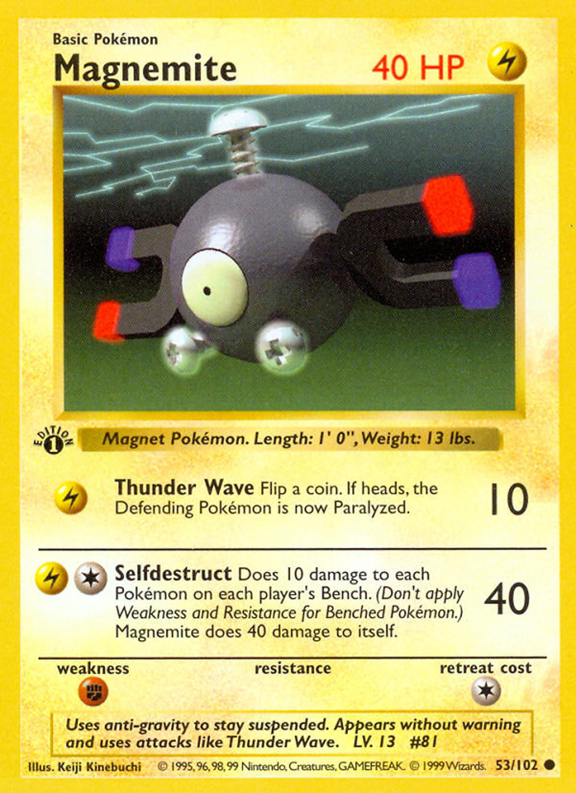 Magnéti — Base Set — Pokémon