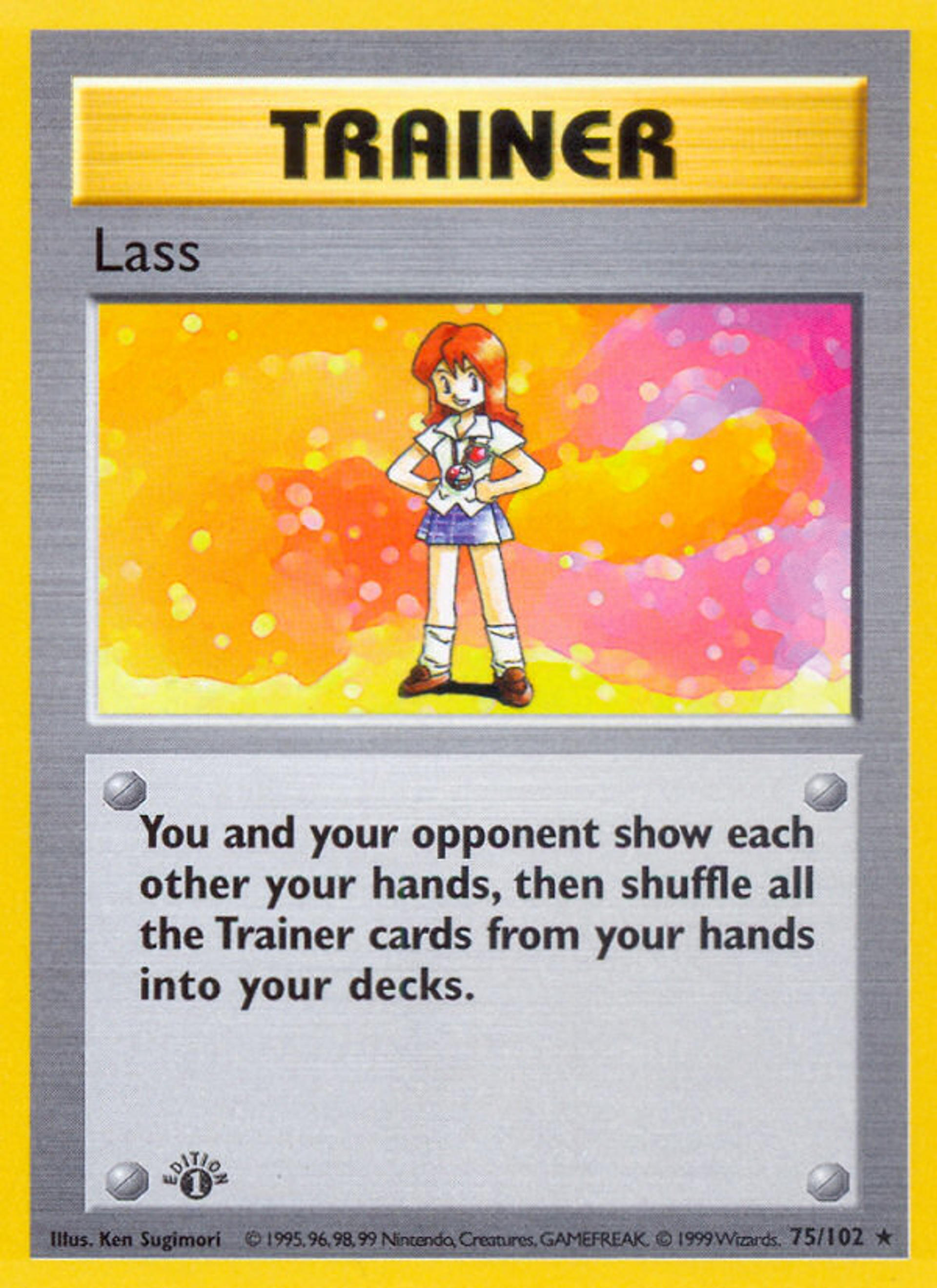 Fillette — Base Set — Pokémon