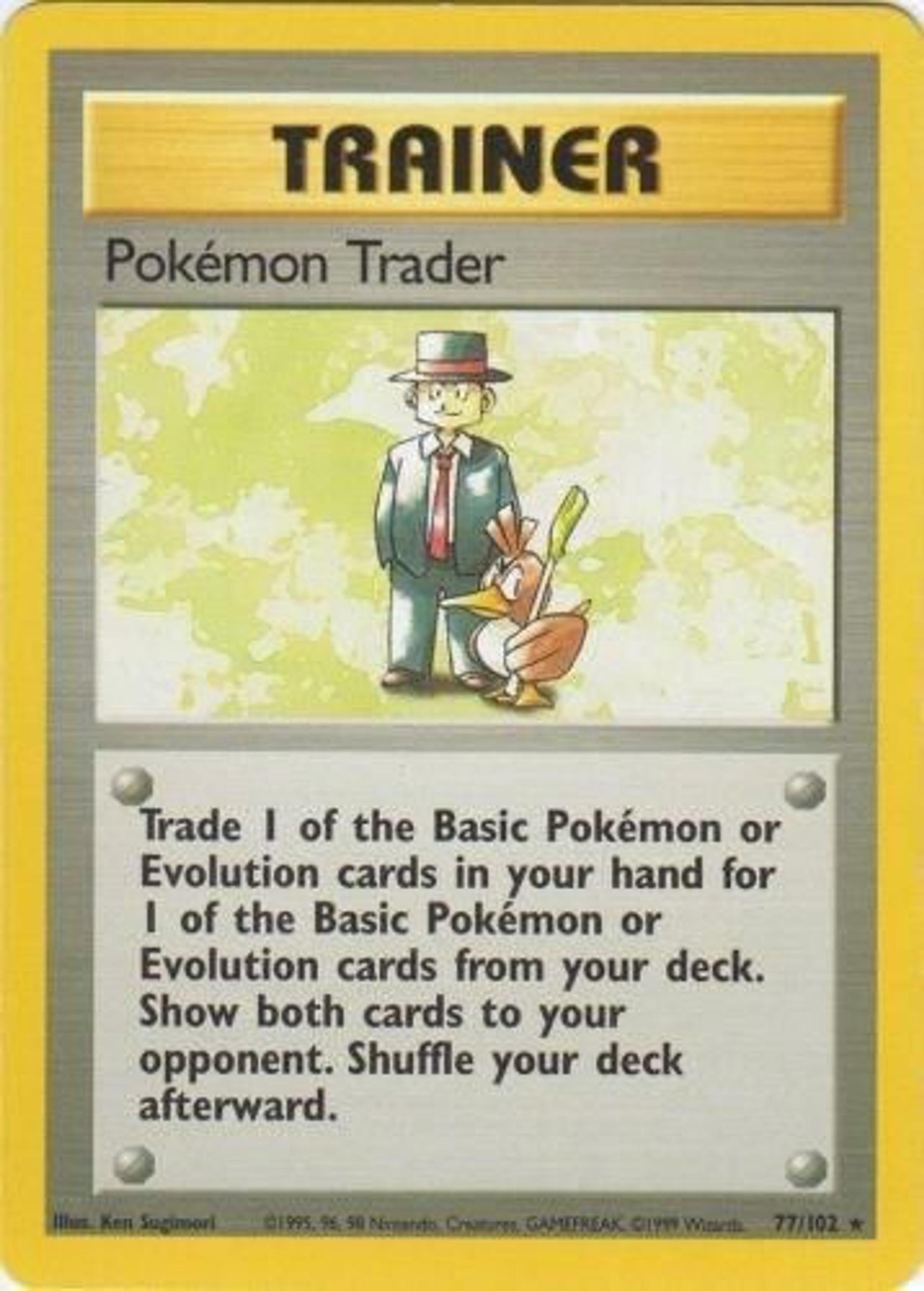 Marchand de Pokémon — Base Set — Pokémon