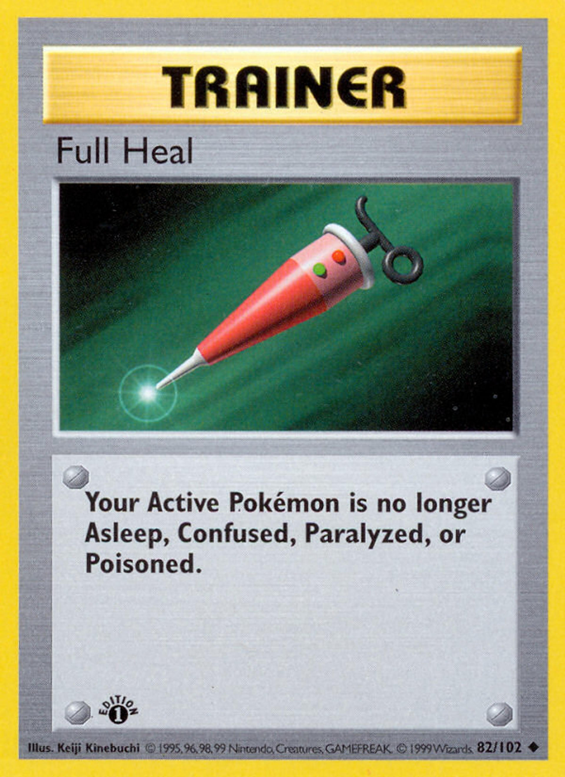 Total Soin — Base Set — Pokémon
