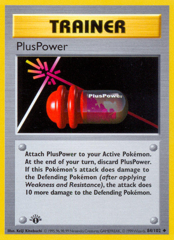 PlusPower — Base Set — Pokemon